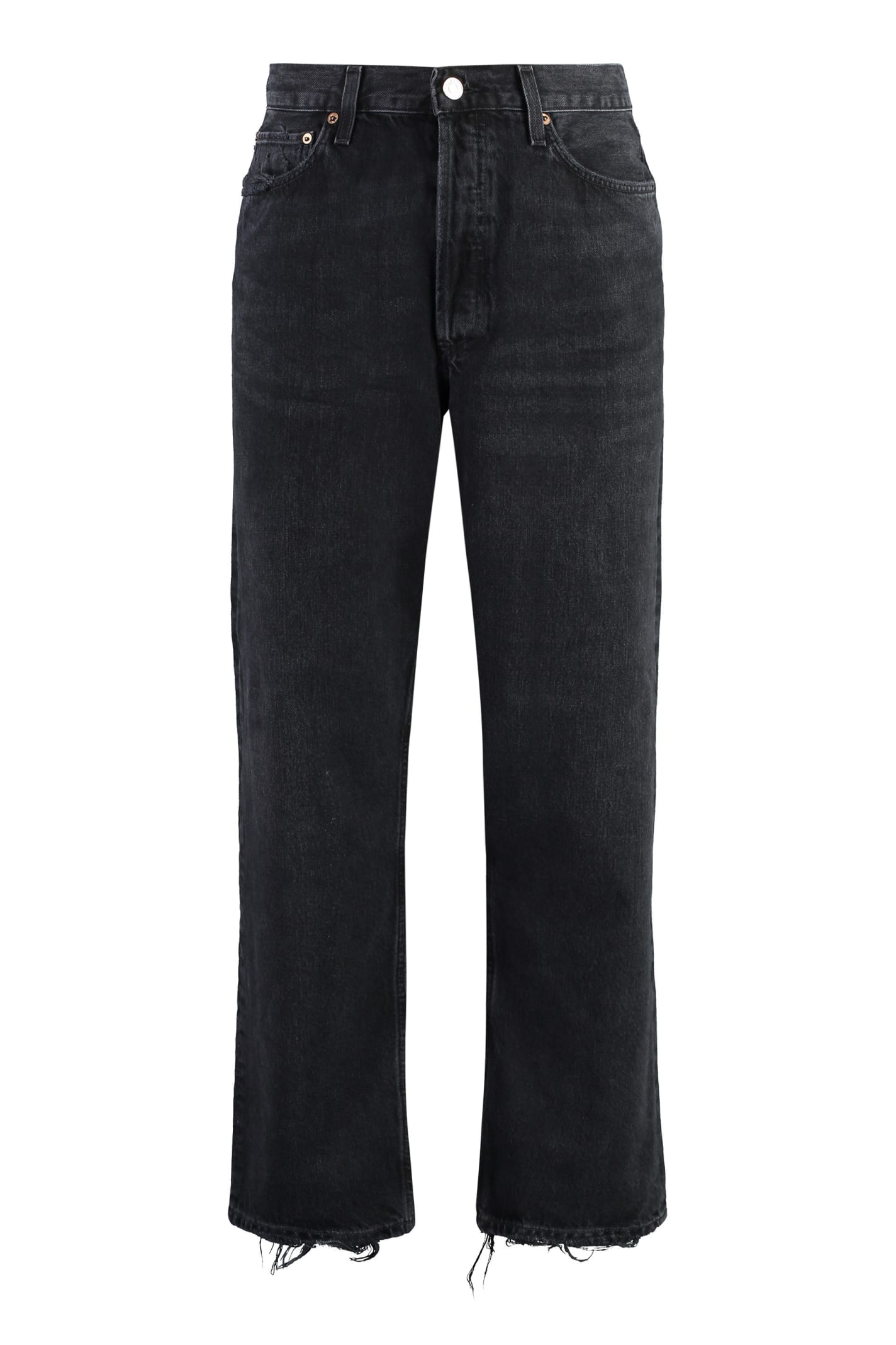 90s 5-pocket Straight-leg Jeans