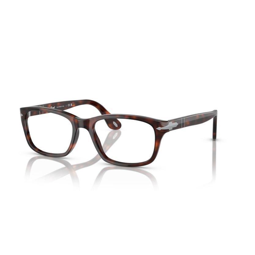 Shop Persol Rectangle Frame Glasses In 24