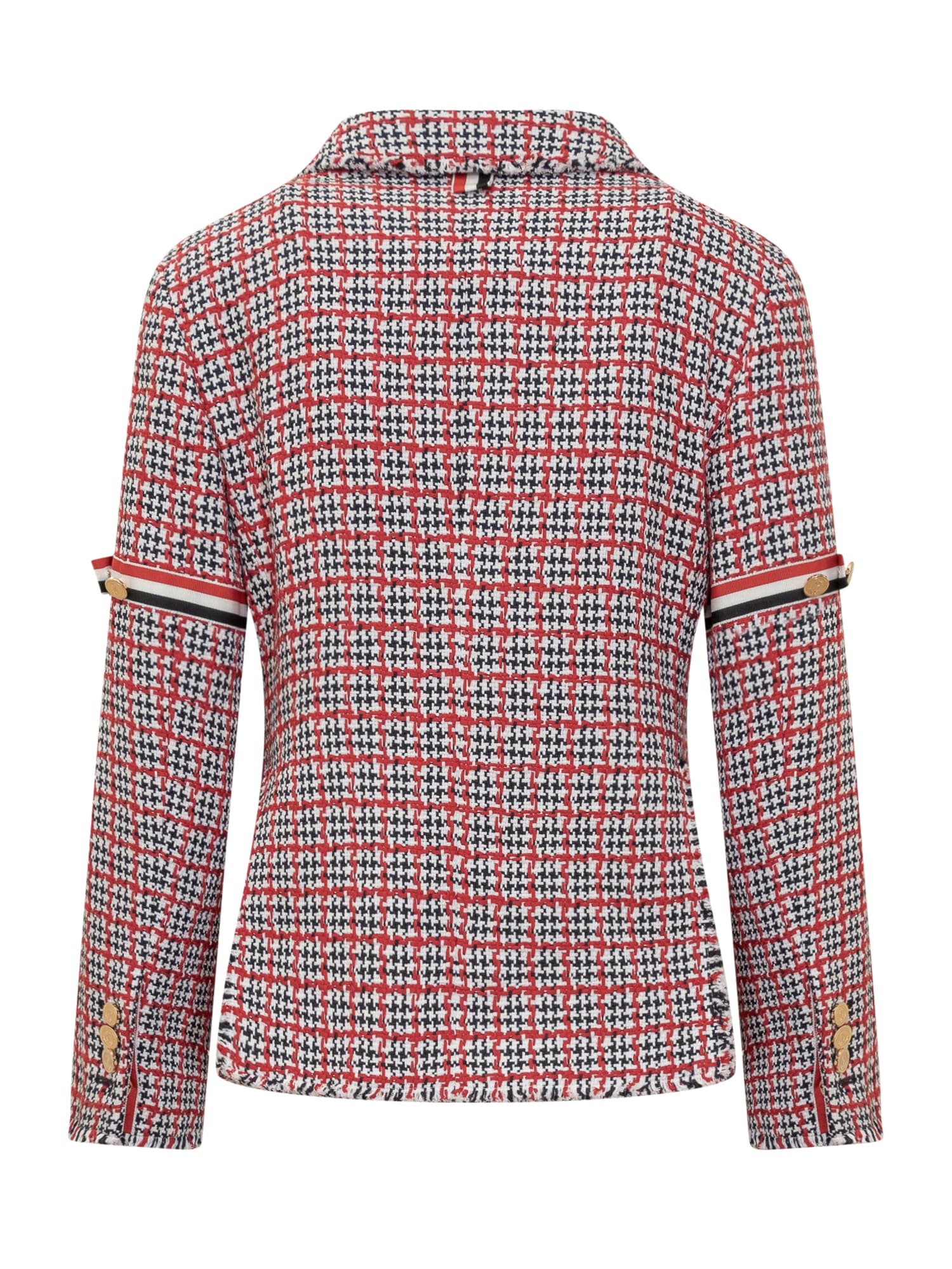 Shop Thom Browne Armhole Sportcoat In Rwbwht