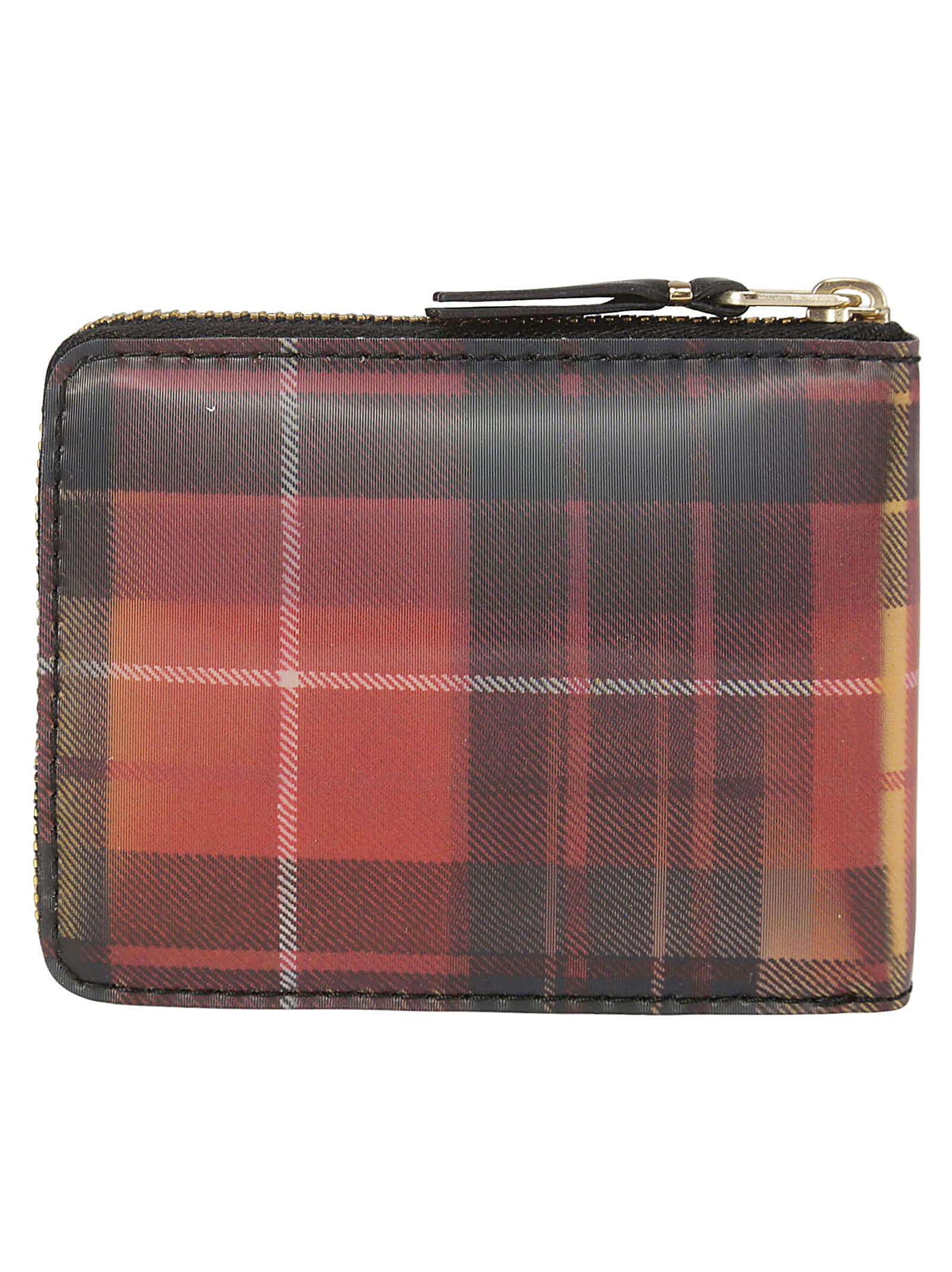 Shop Comme Des Garçons Lenticular Tartan In Red/yellow