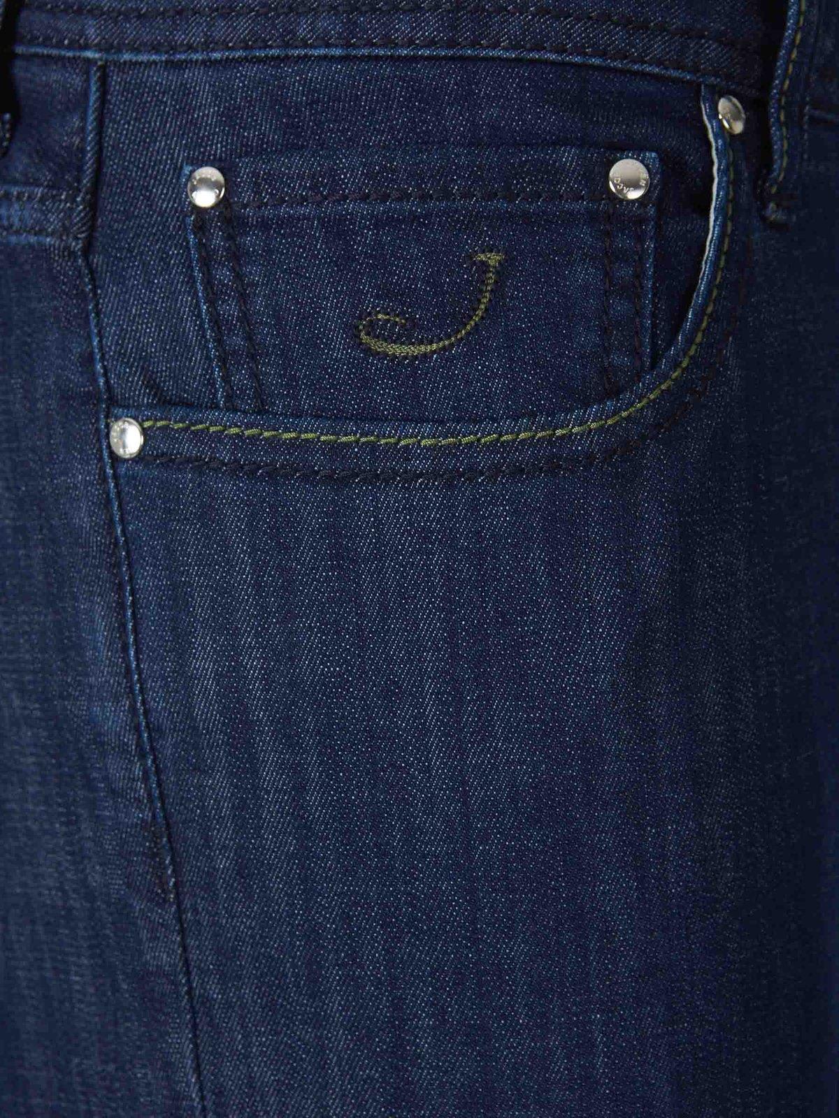 Jacob Cohen Bard Logo Patch Slim-fit Jeans