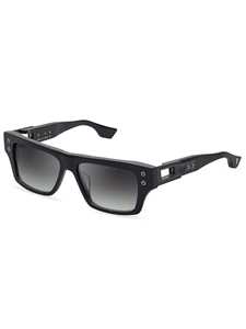 Shop Dita Dts407/a/03 Grandmaster/seven Sunglasses In Matte Black Iron