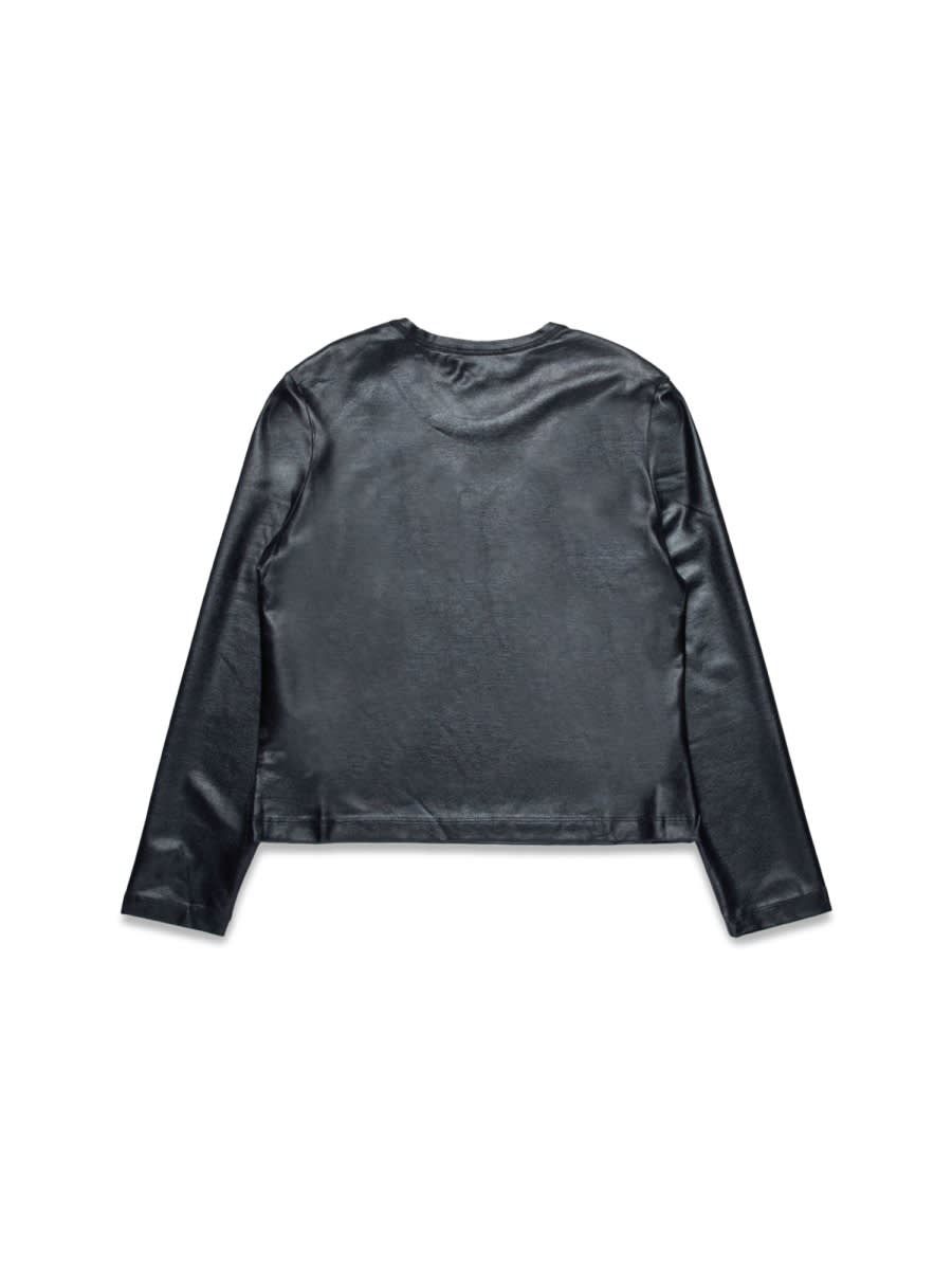 Diesel Oval D-appliqué T-shirt In Grey