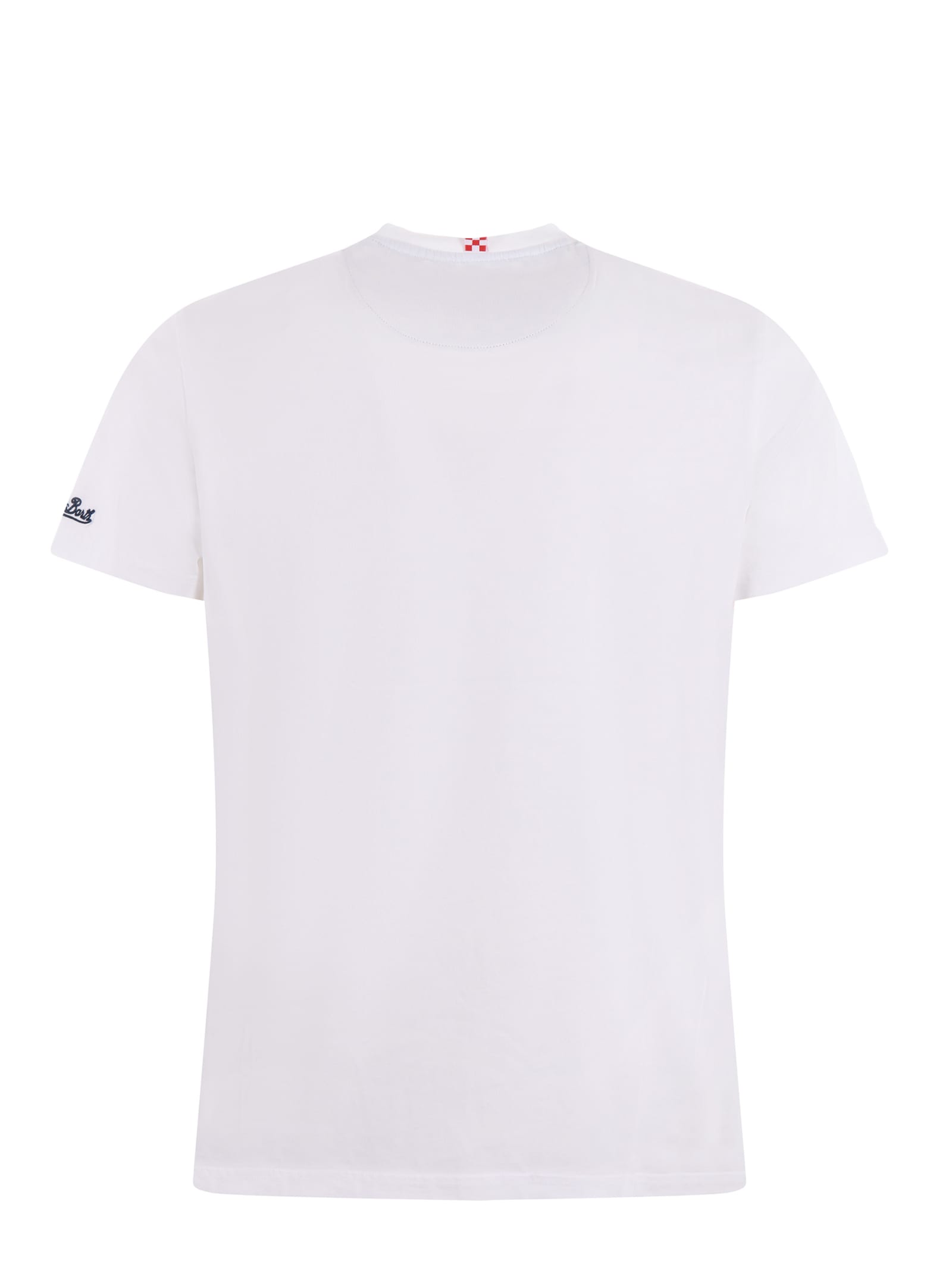 Shop Mc2 Saint Barth T-shirt In White