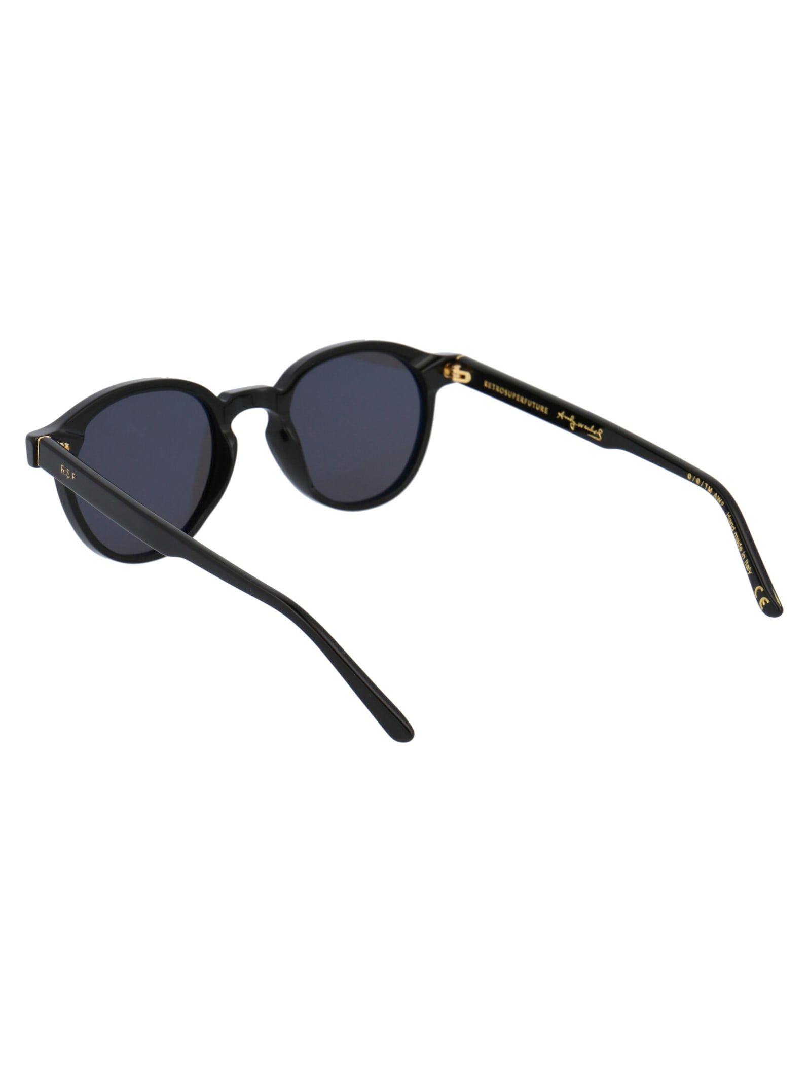 Shop Retrosuperfuture The Warhol Sunglasses In Black