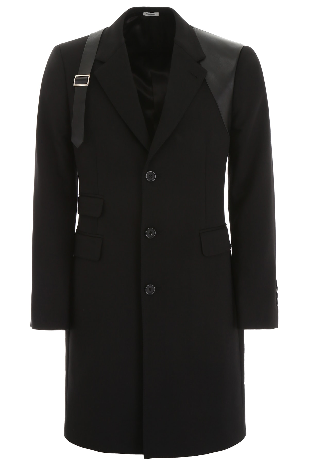 Alexander McQueen Alexander McQueen Harness Coat - BLACK BLACK (Black ...