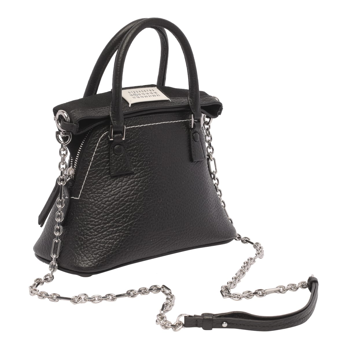 Shop Maison Margiela 5ac Micro Hand Bag In Nero