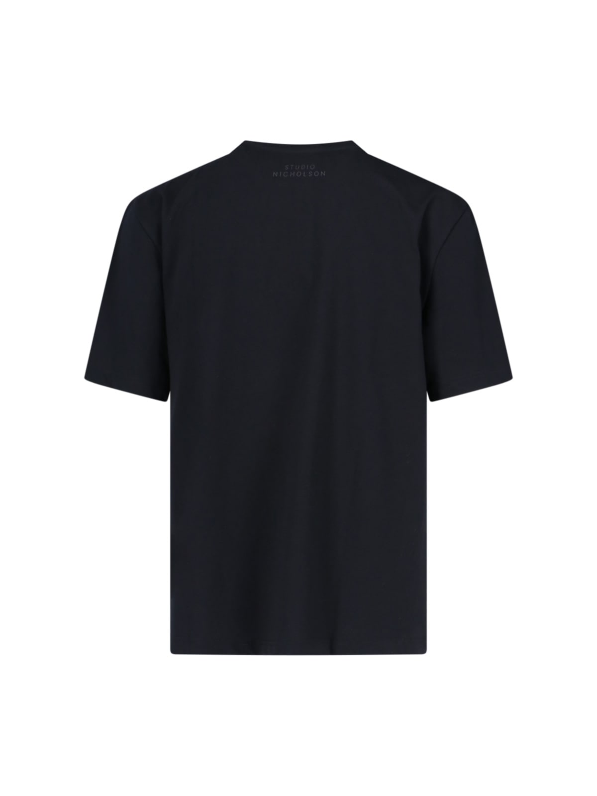 Shop Studio Nicholson Oversize T-shirt In Black