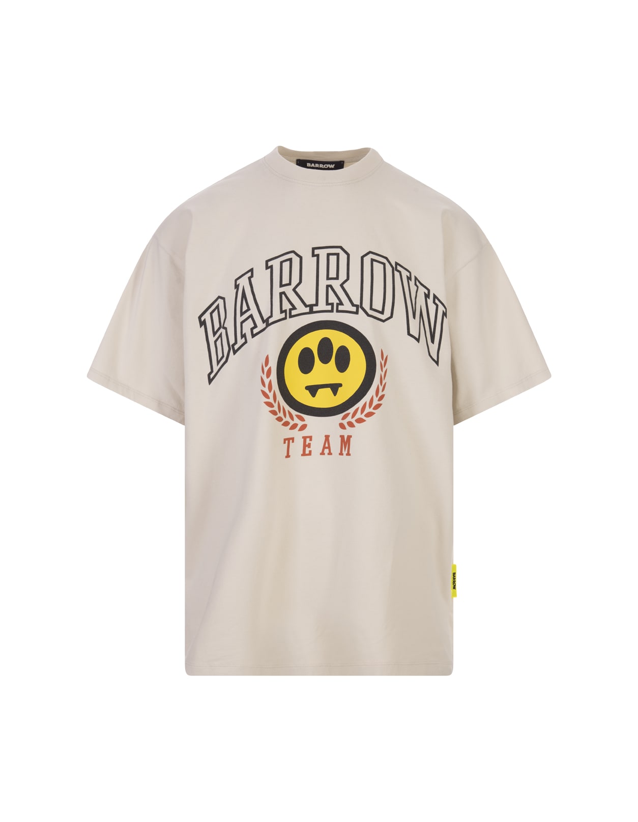 Shop Barrow Dove Team T-shirt In Tortora