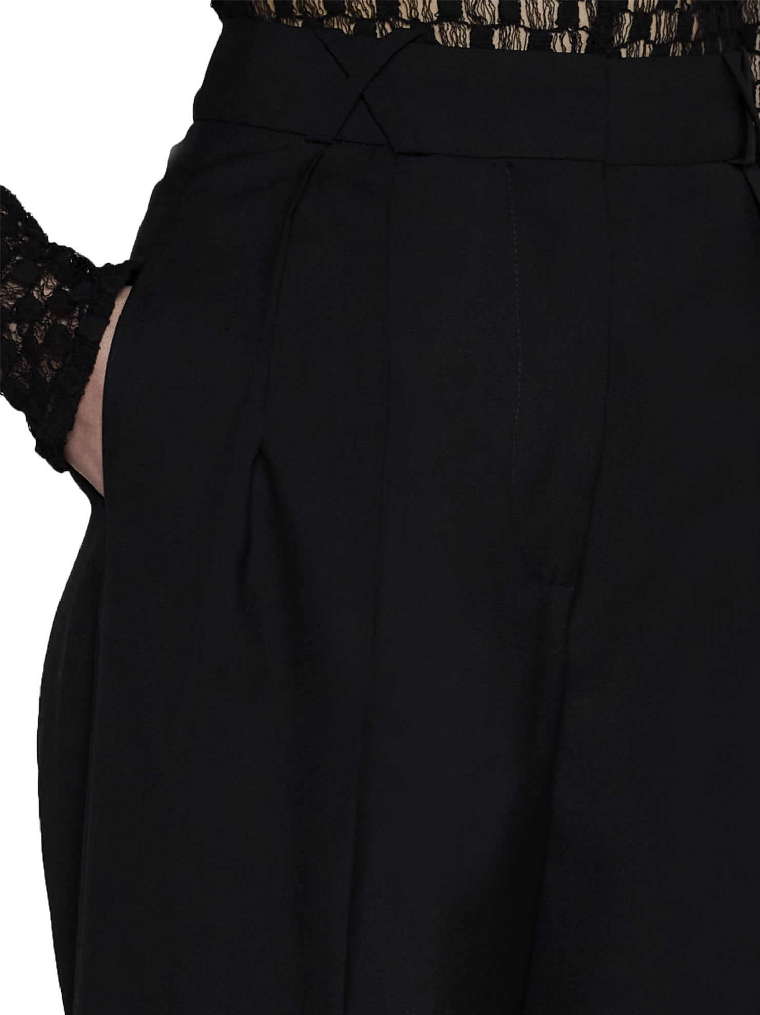 Shop Rohe Pants In Black