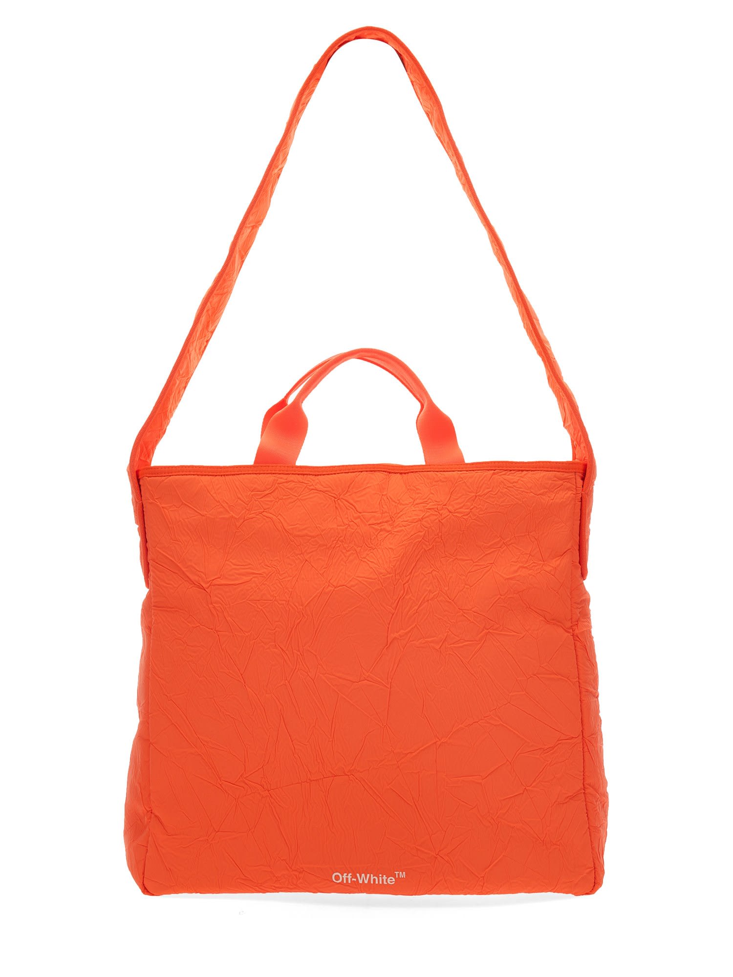 Off-White Off Core Crinkle Tote Bag