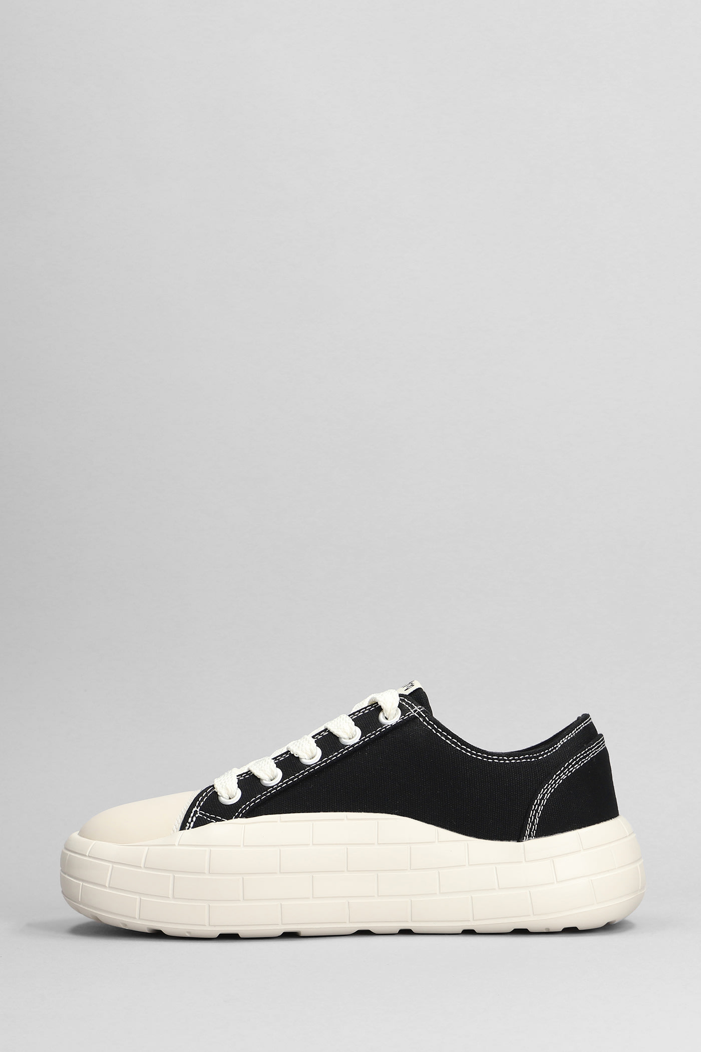 Shop Acupuncture Nyu Vulc G2 Sneakers In Black Canvas