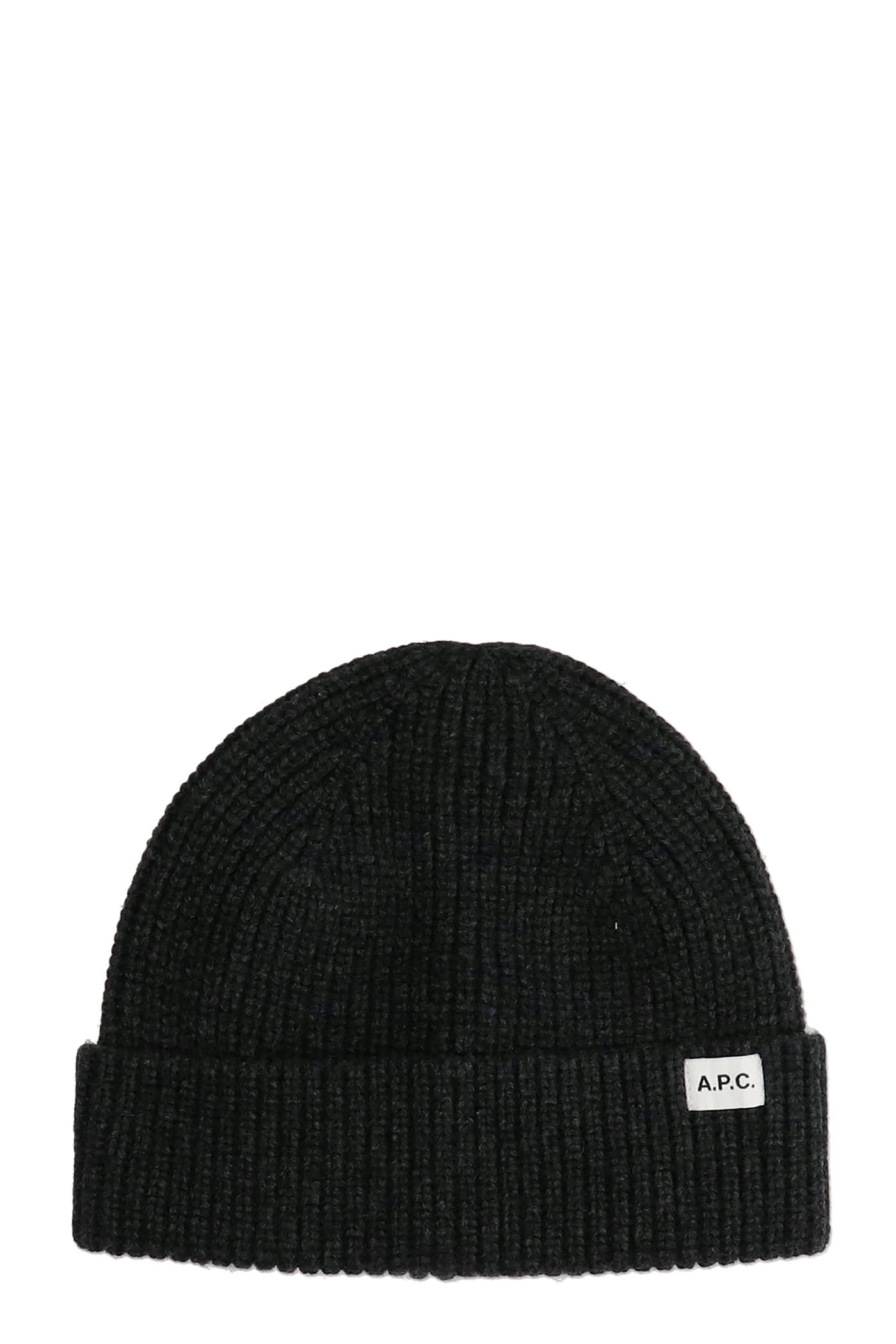 A.P.C. New Billie Hats In Black Wool