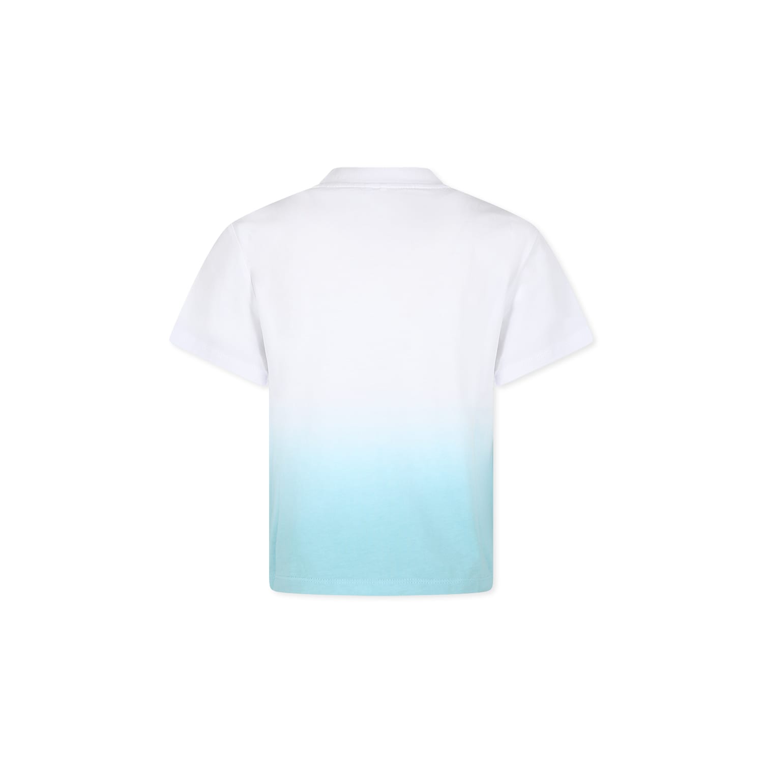 Stella Mccartney White T-shirt For Girl With Logo In Multicolor