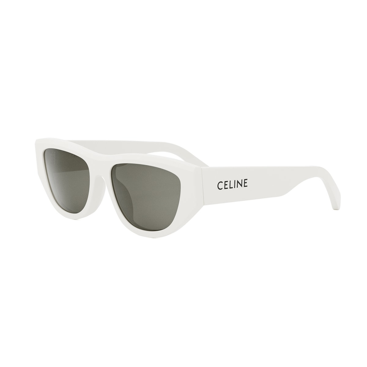Shop Celine Cl40278u Monochroms 25a Sunglasses In Bianco