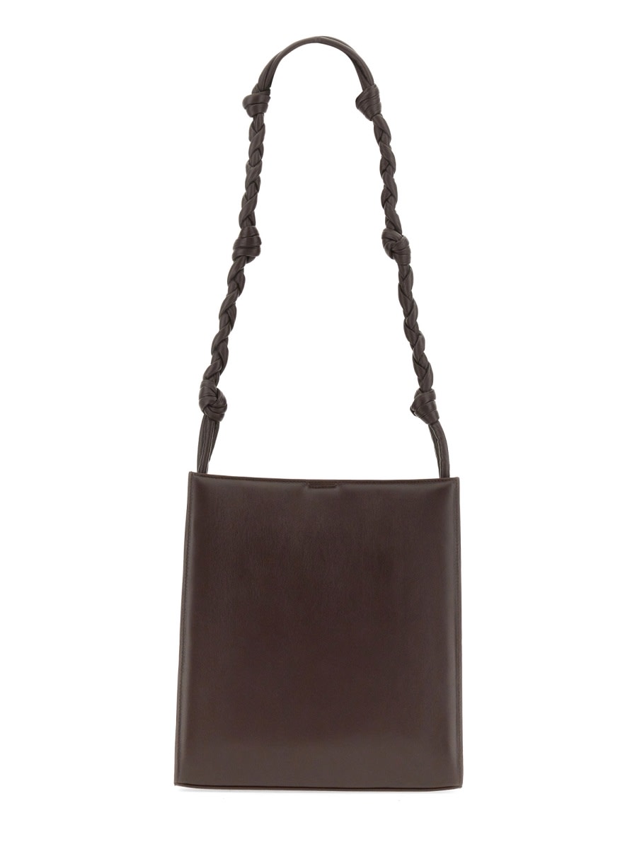 Shop Jil Sander Medium Padded Tangle Bag In Brown