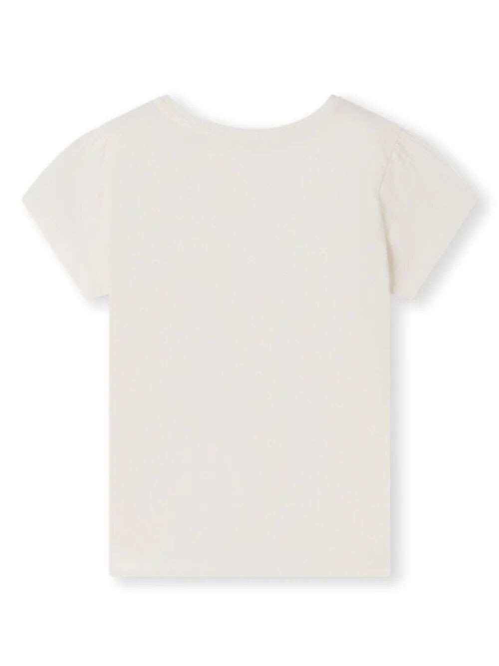 Shop Bonpoint T-shirt Capricia In White Milk