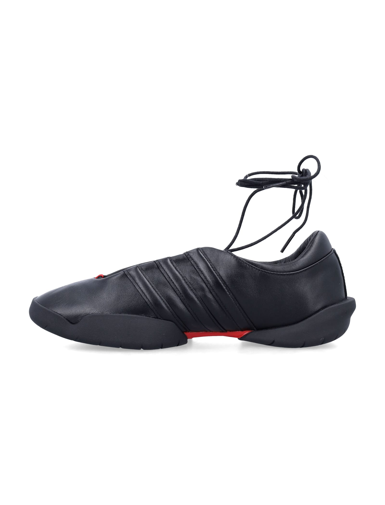 Y-3 Black Regu Mary Jane Sneakers In Black