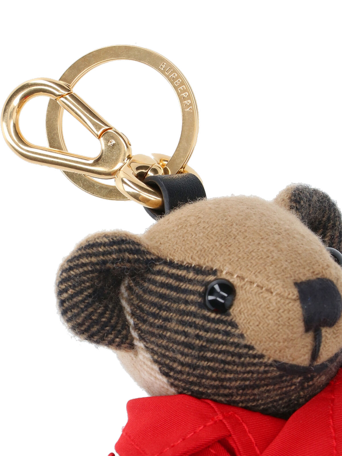 Burberry Charm Keychain Bear Thomas In Red