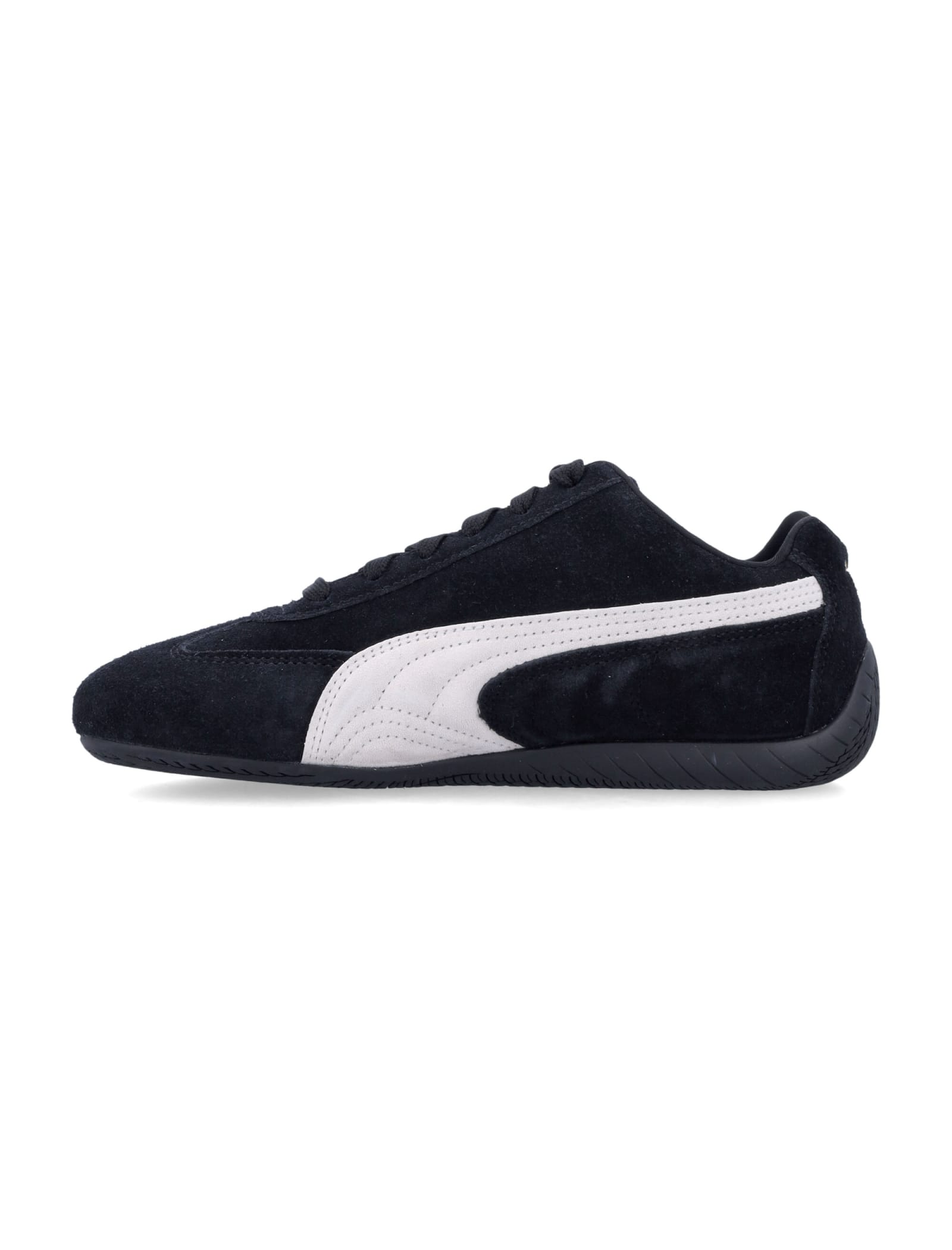 Puma Speedcat Og Logo Detailed Sneakers In Black