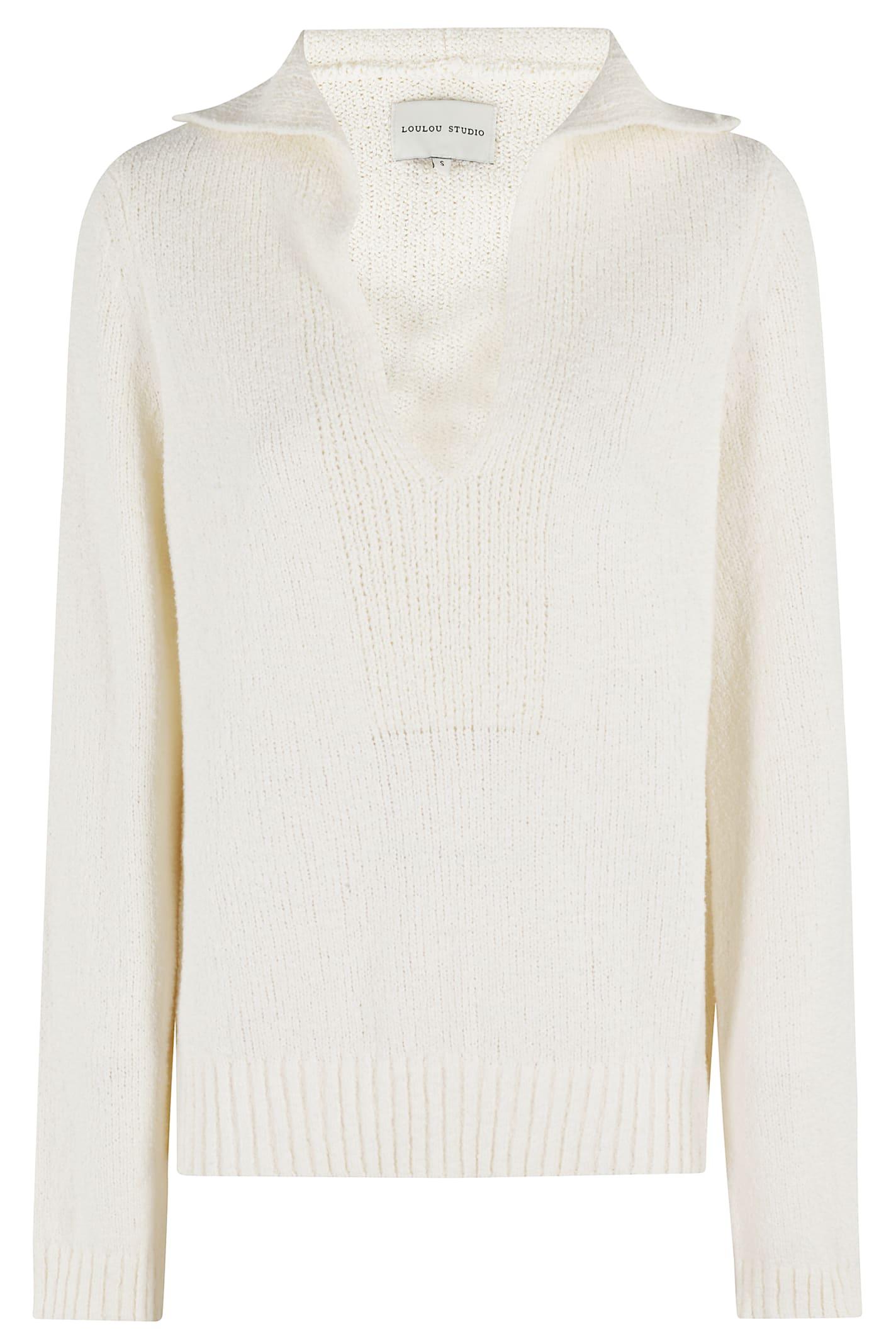 LOULOU STUDIO V NECK SWEATER