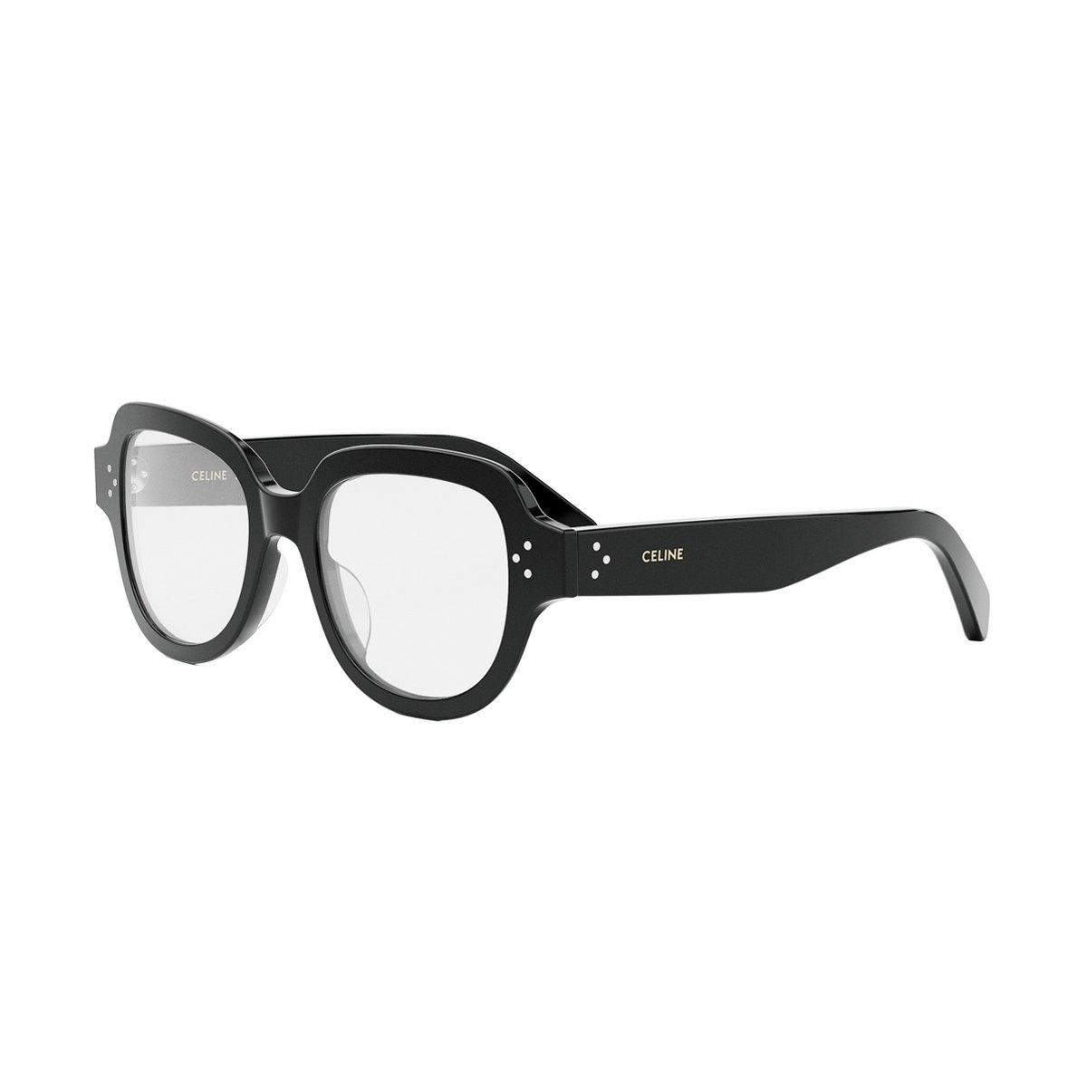 Shop Celine Square Frame Glasses In 001