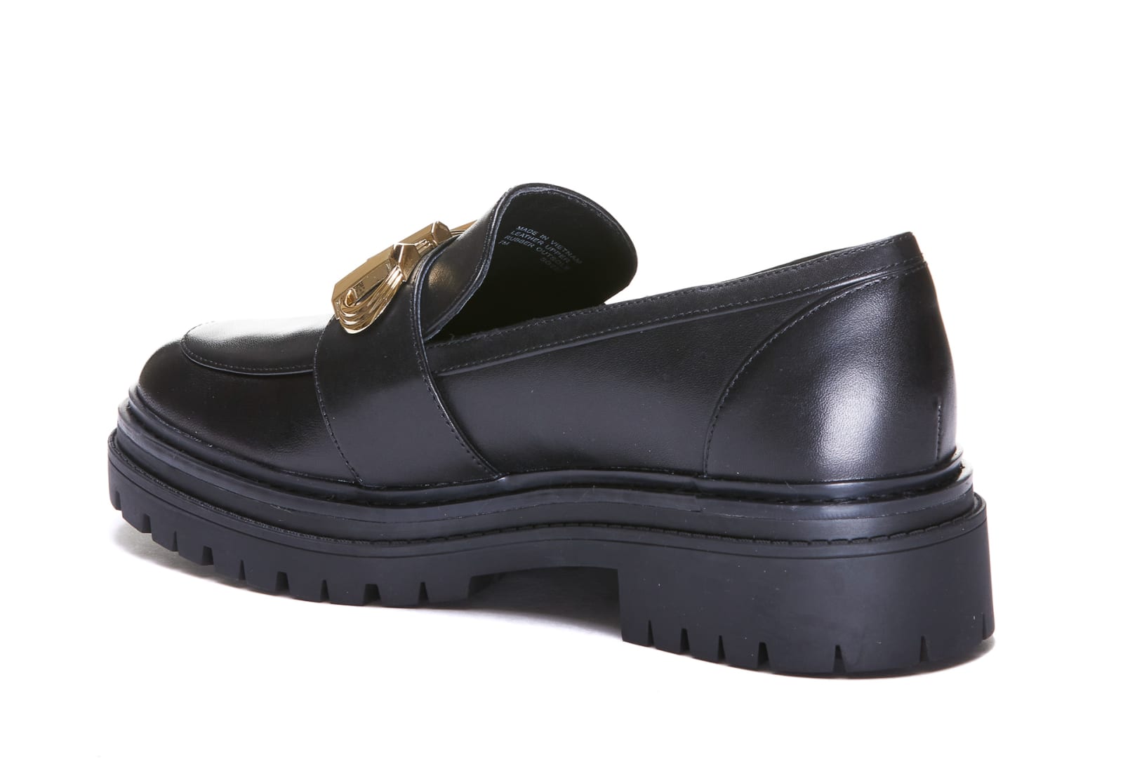 Shop Michael Kors Parker Lug Loafer In Black