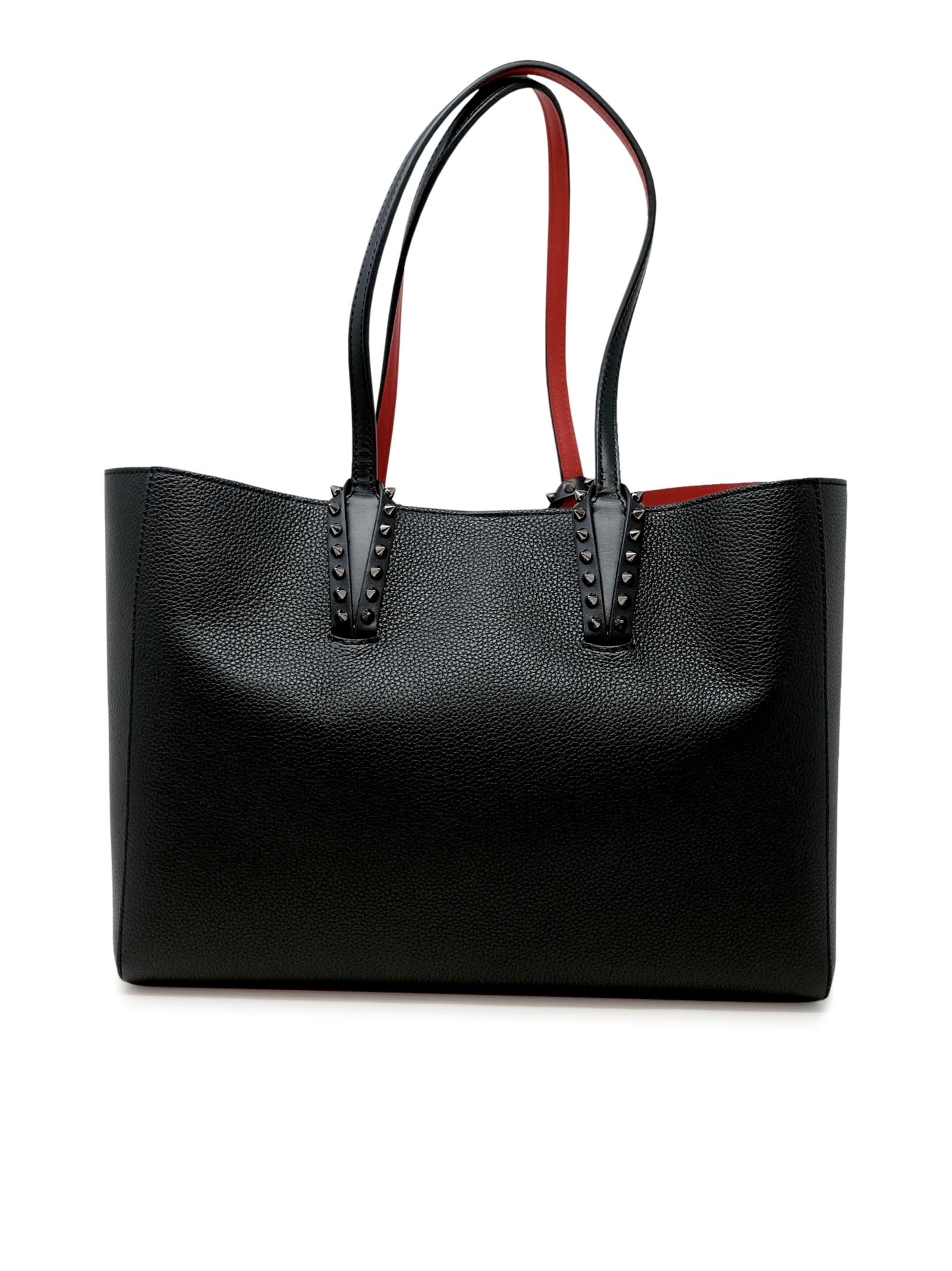 Black Calf Leather Cabata Soft Small Bag