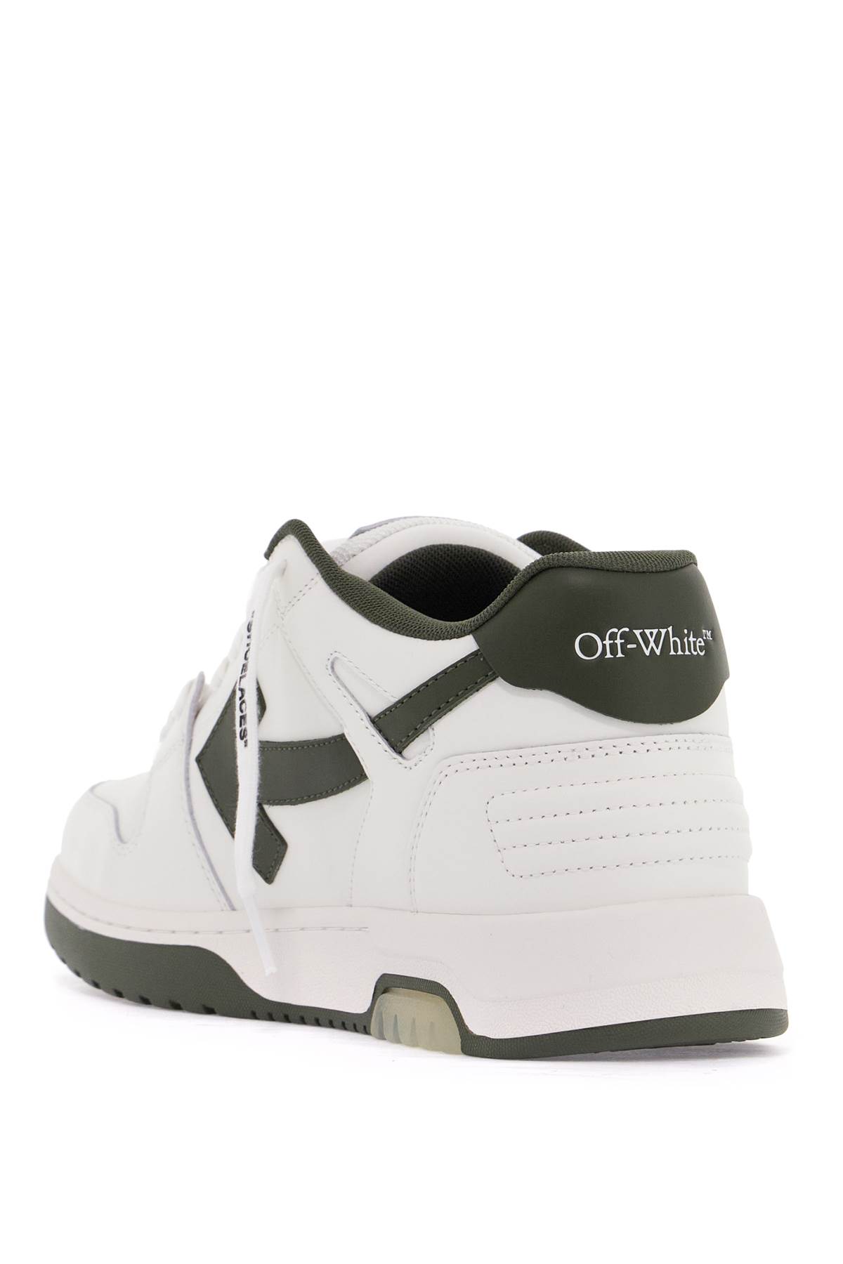 Shop Off-white Out Of Office Sneakers In Green