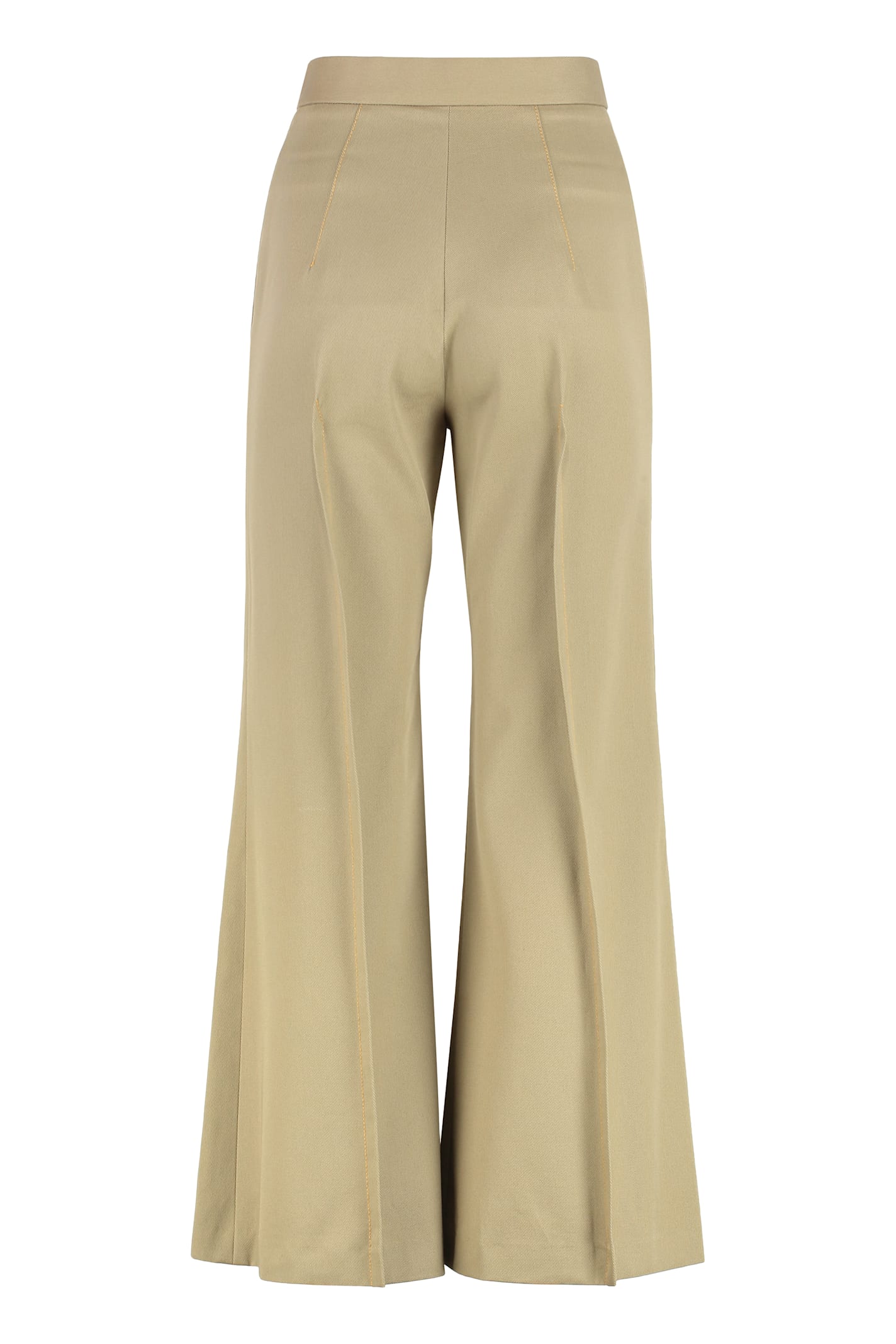 Vivienne Westwood Flared Trousers In Beige