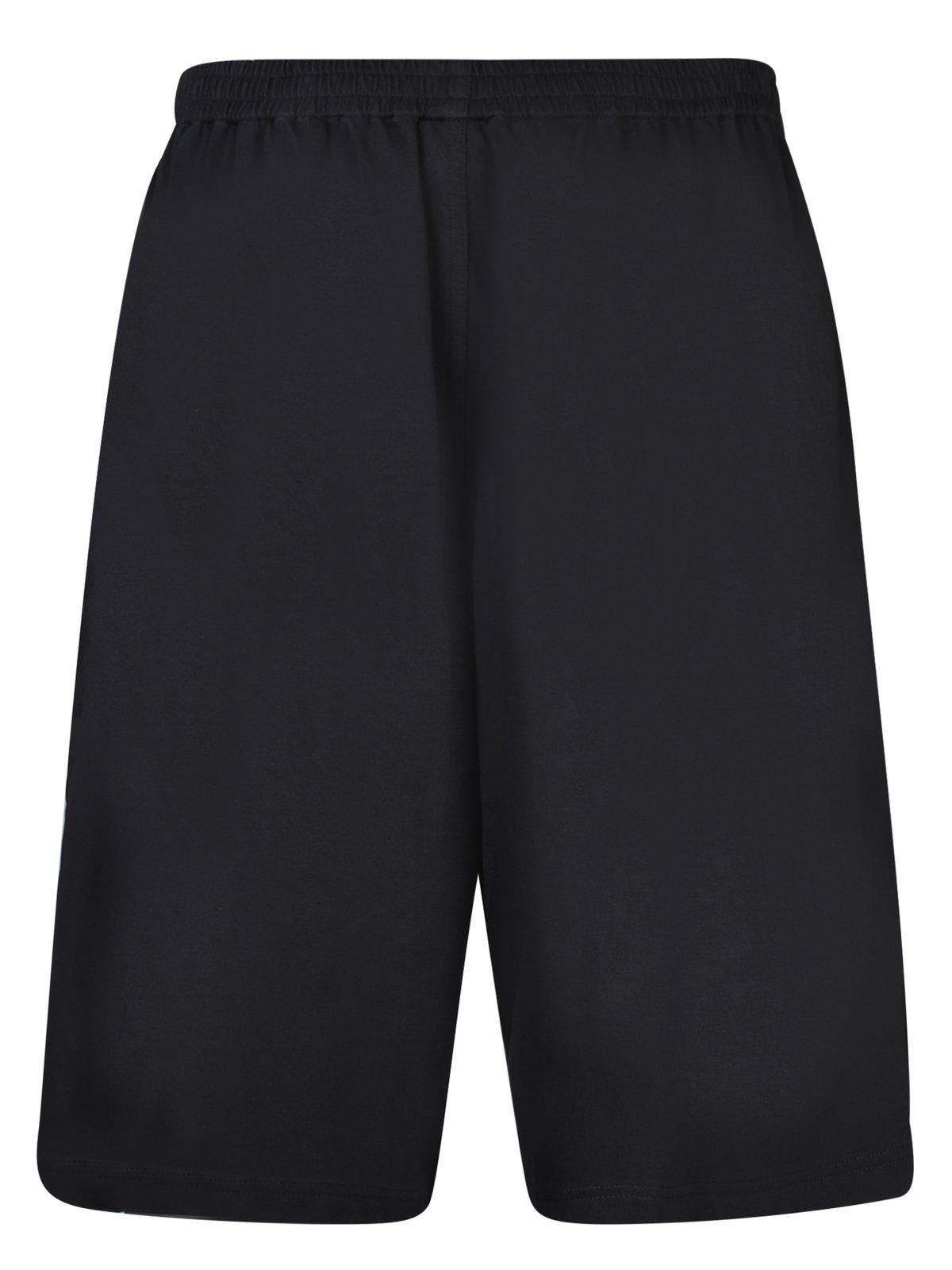 Shop Balenciaga Hybrid Knee-length Shorts In Black