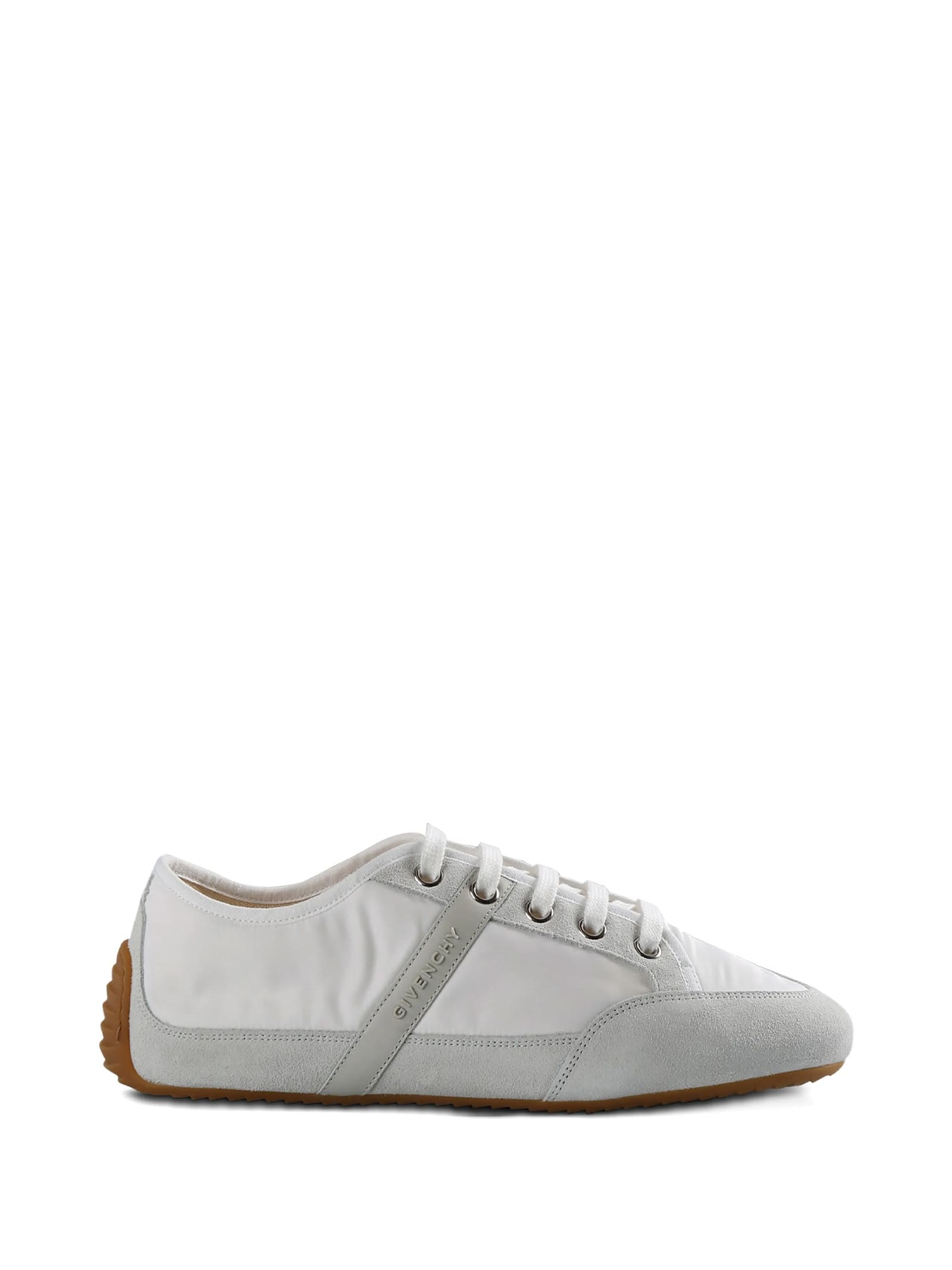 Givenchy Slim Sneakers In Nylon And Suede