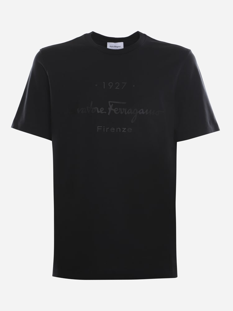 Salvatore Ferragamo 1927 Signature Cotton T-shirt