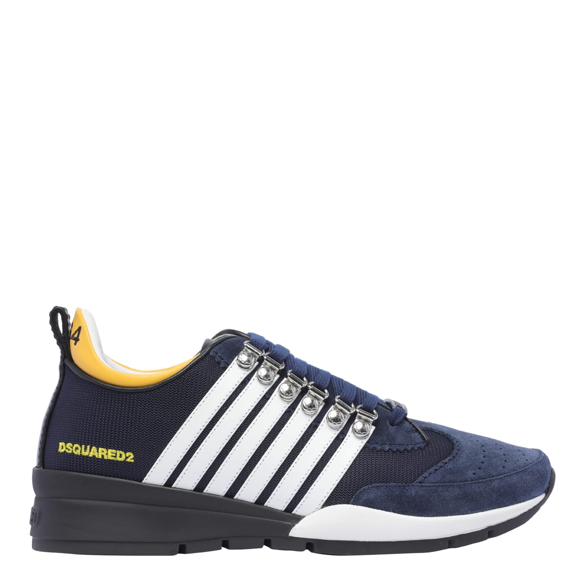Shop Dsquared2 Legendary Sneakers In Navy