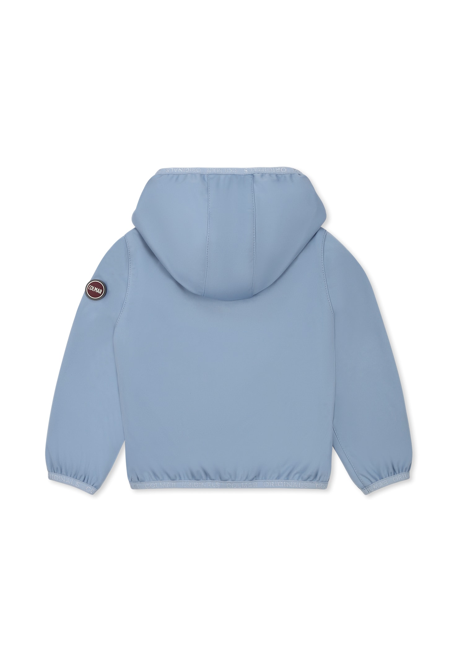 Colmar Light Blue Windbreaker Jacket For Baby Boy In Light Blue