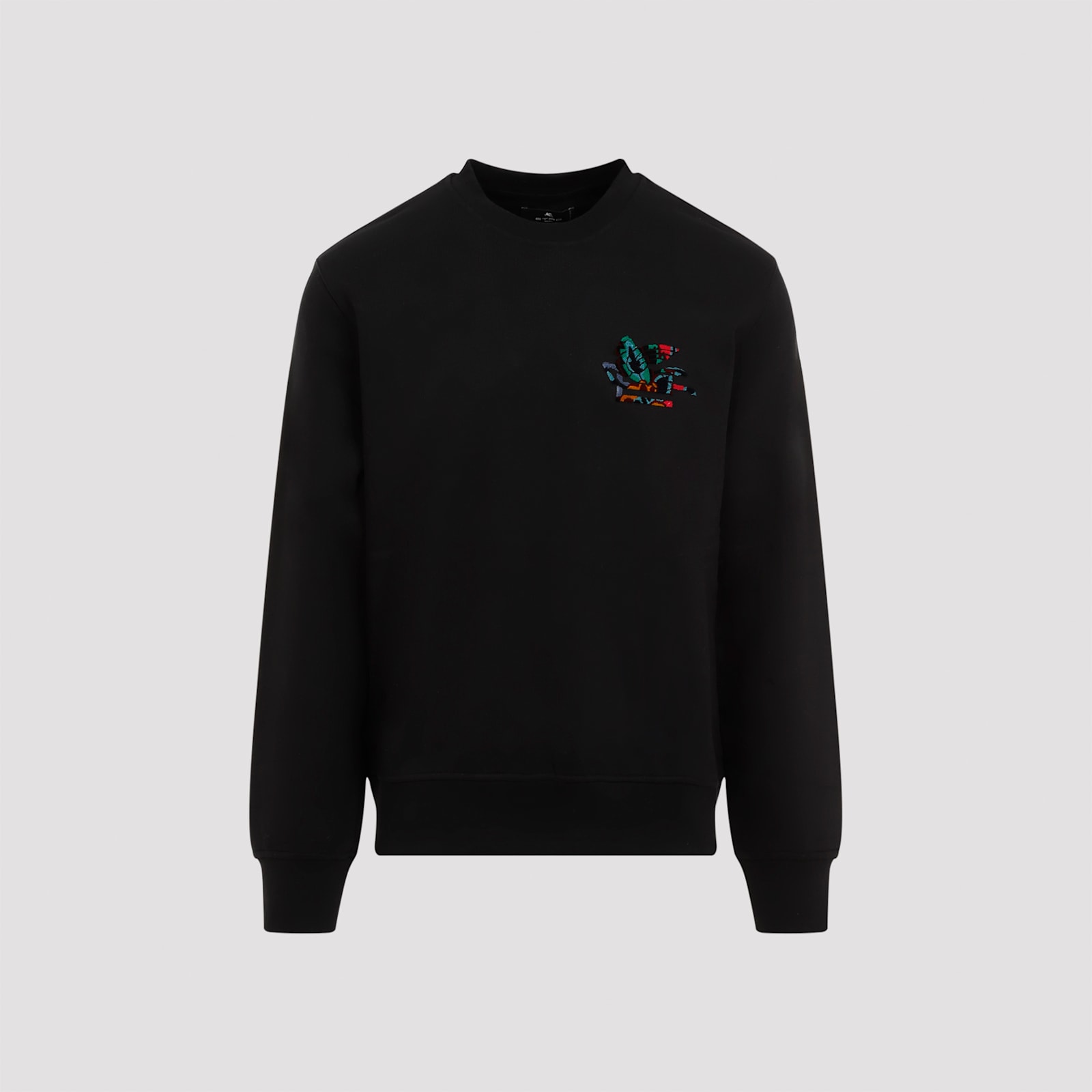 Shop Etro Sweatshirt In Nero