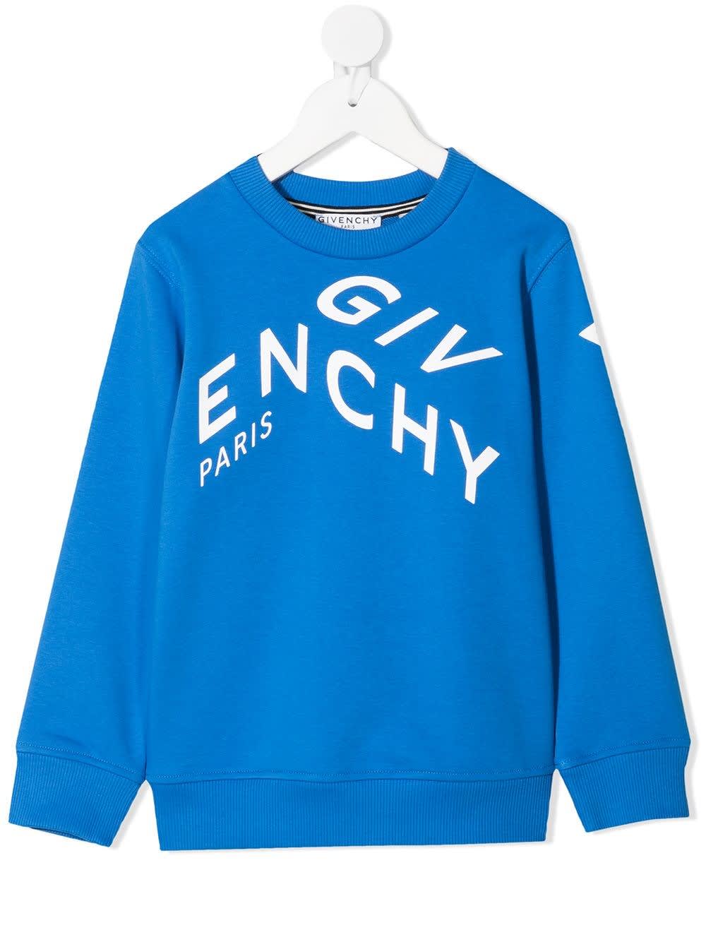 Givenchy Bul Jersey Hoodie With Contrasting Logo Print