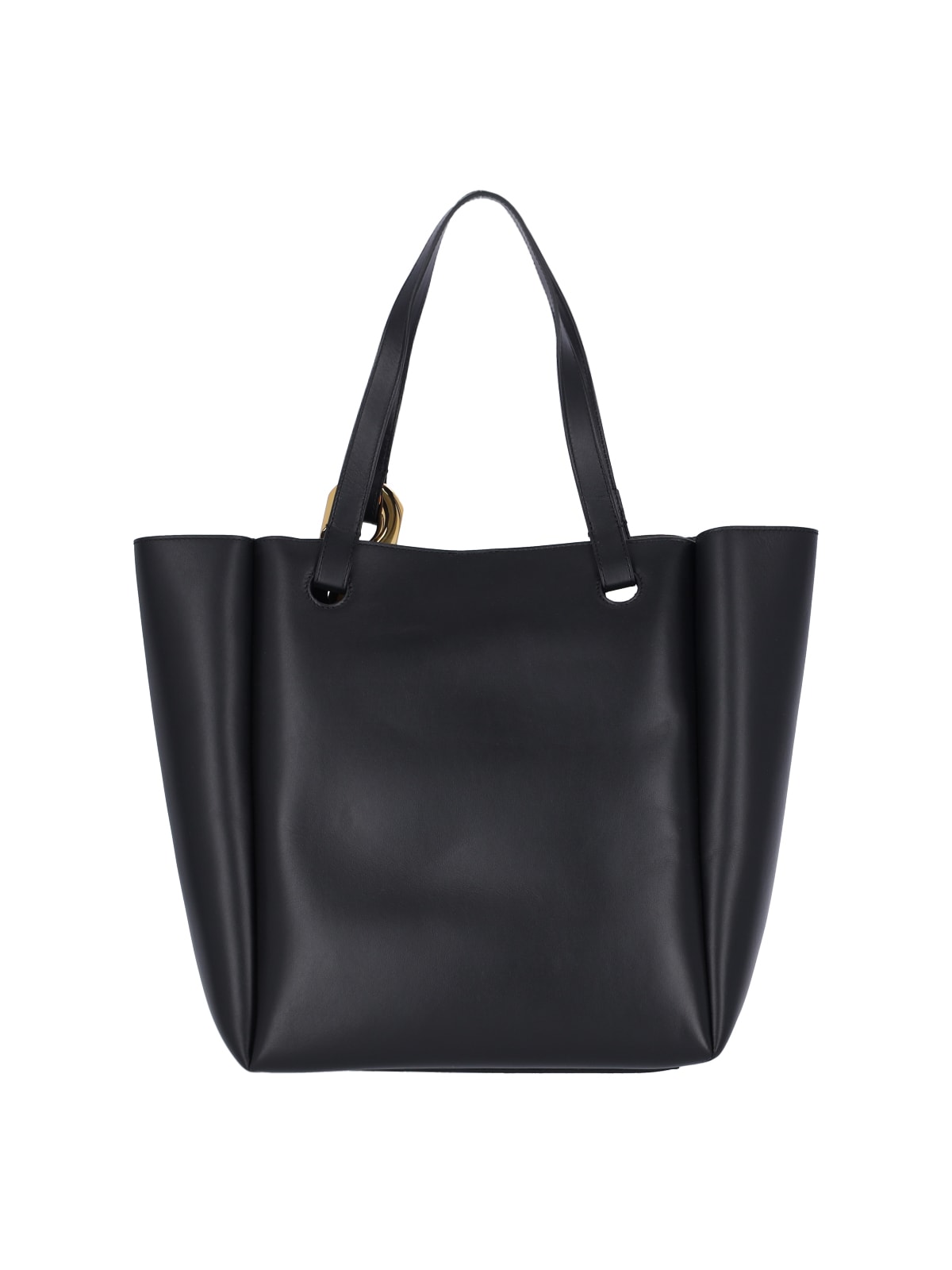 Shop Jw Anderson Chain Cabas Tote Bag In Black
