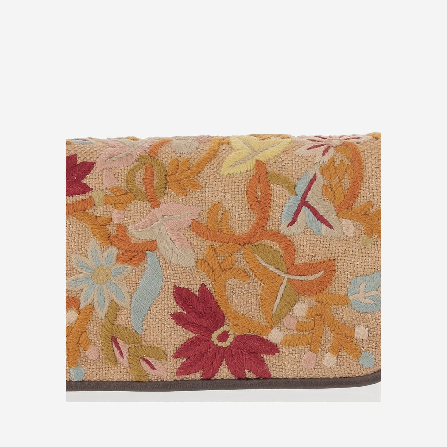 Valentino Garavani Locò Embroidered Small Shoulder Bag With Jewel Logo In Red