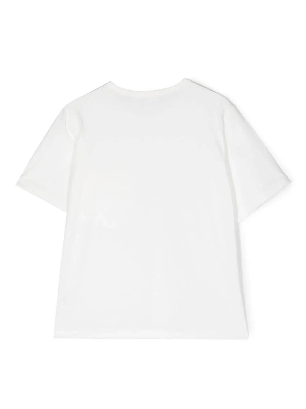 Shop Zhoe &amp; Tobiah T-shirt Bianca In White