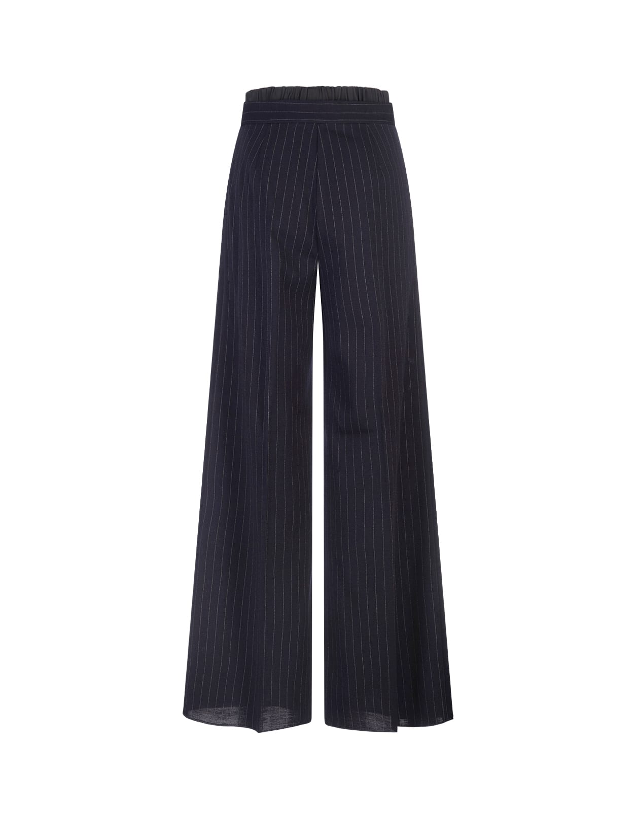 Max Mara Blue Piroghe Trousers In Blue