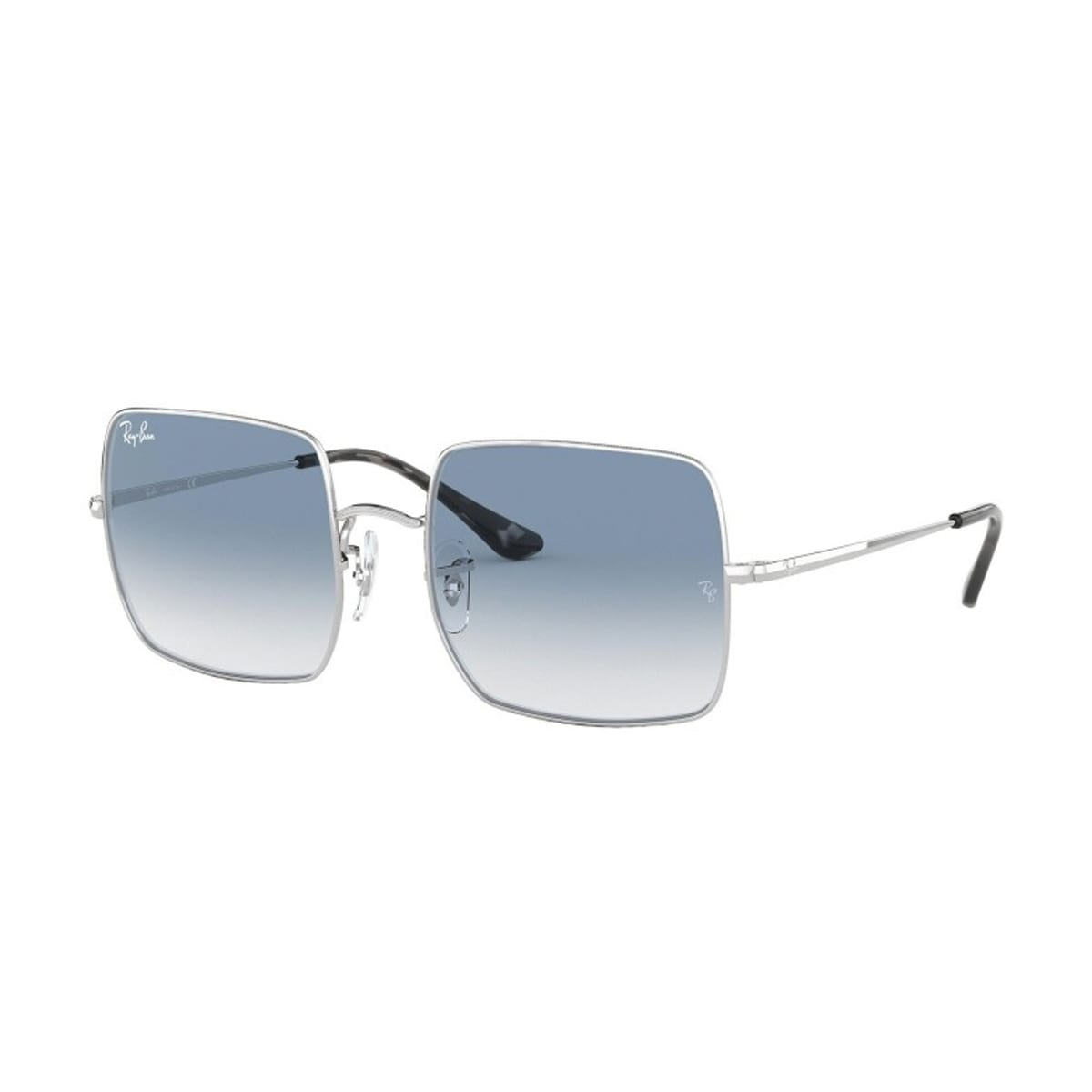 Shop Ray Ban Square Rb1971 91493f Sunglasses In Argento