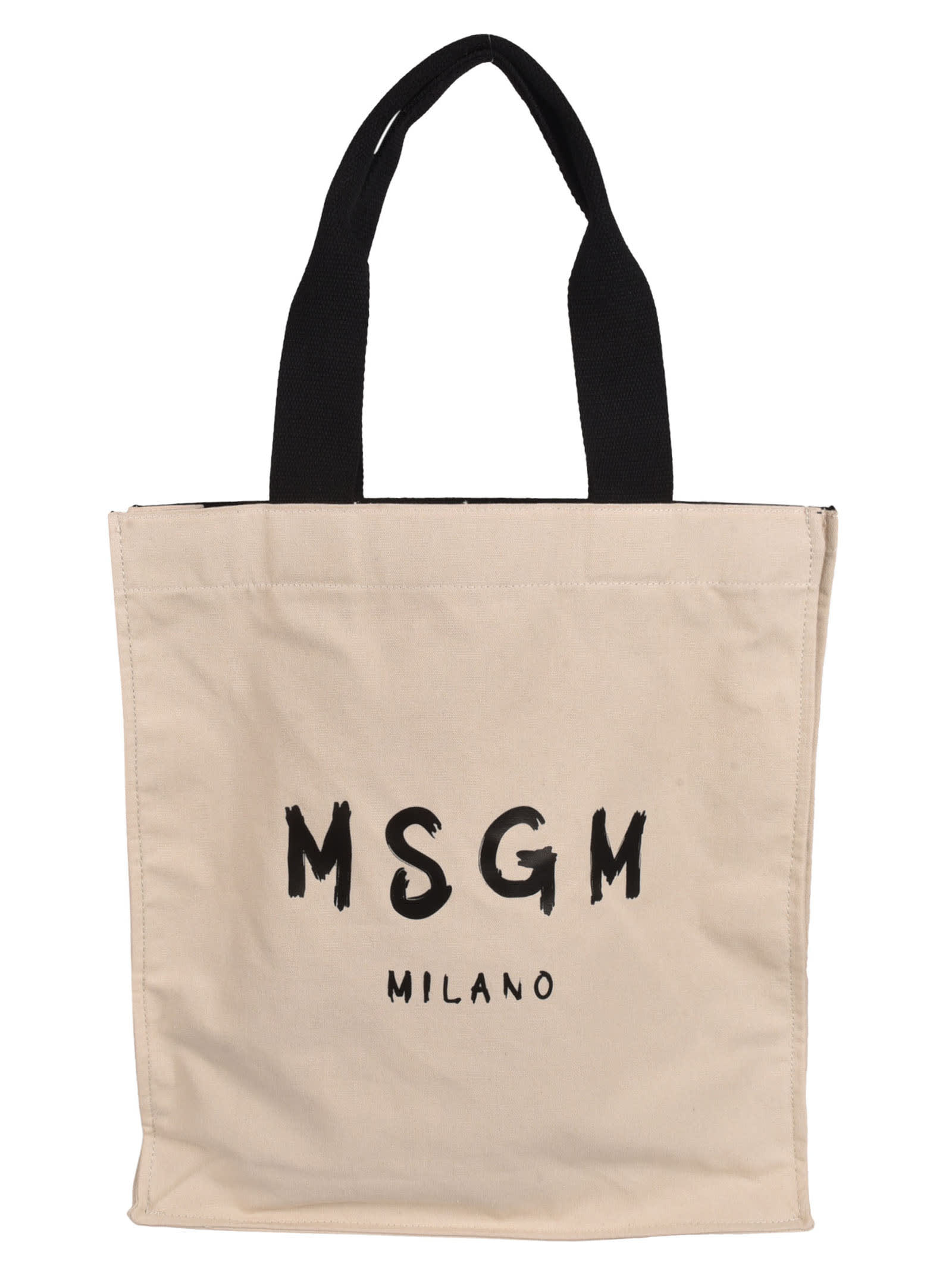 MSGM Logo Print Tote