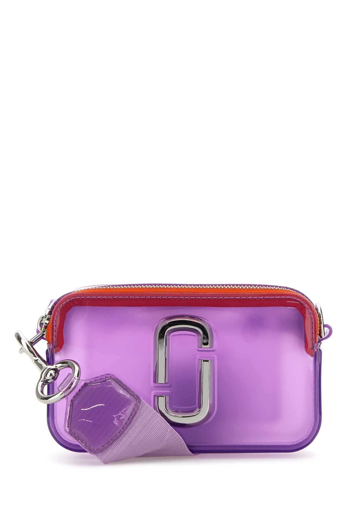 Lilac Pvc The Snapshot Crossbody Bag