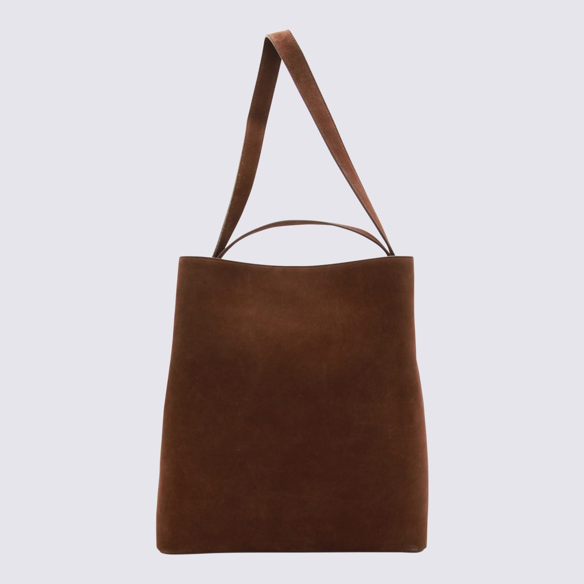 Aesther Ekme Cacao Colored Suede Bag In Brown