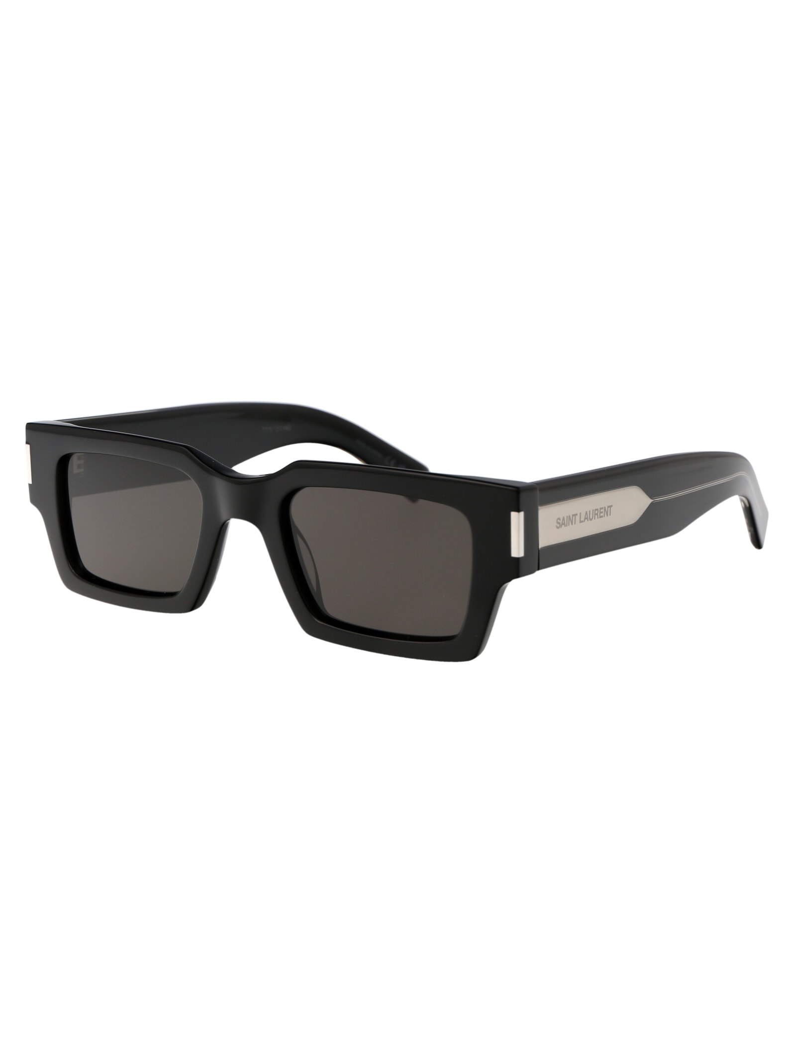 Saint Laurent Sl 572 Square-frame Sunglasses In Black