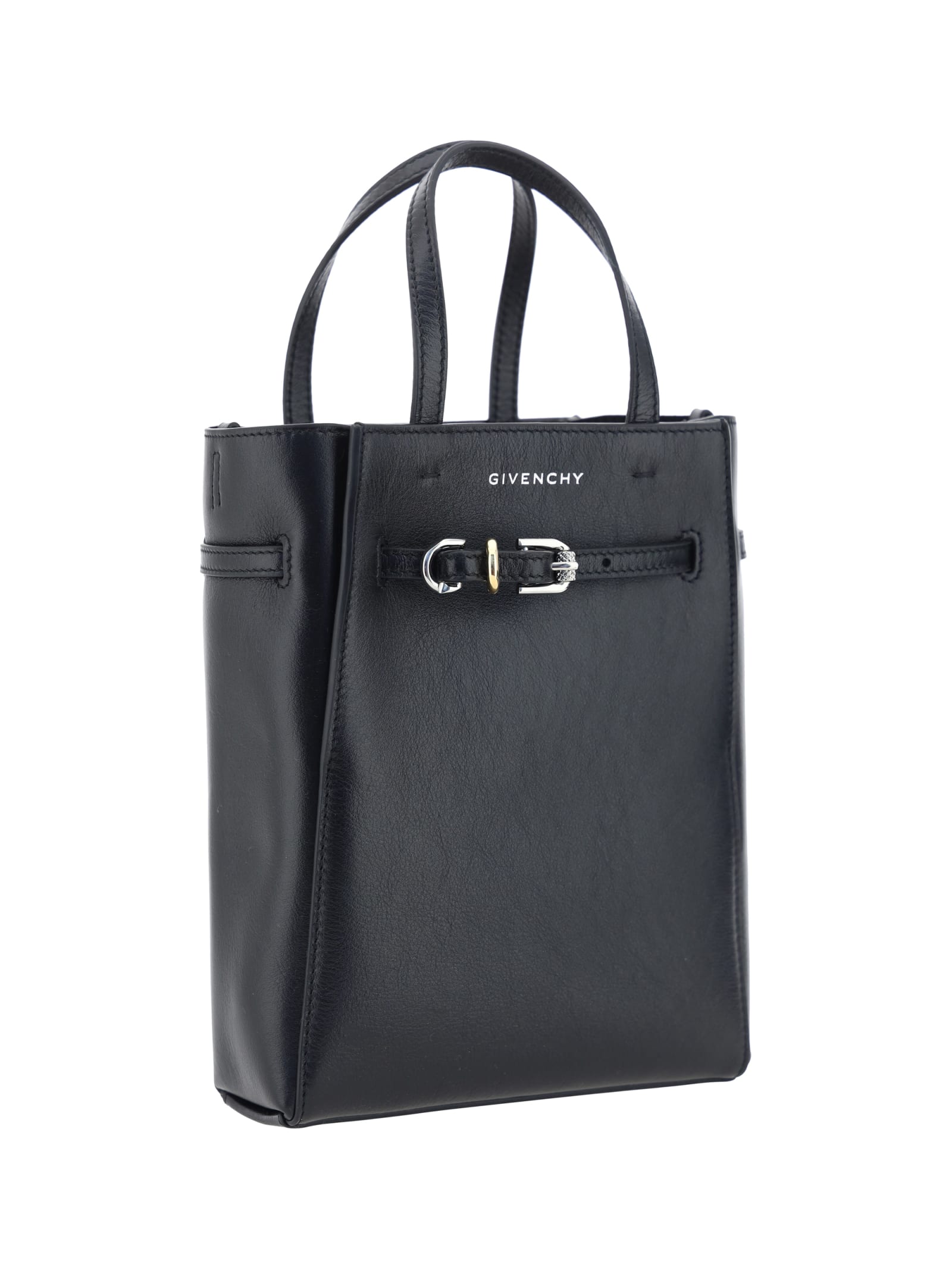 Shop Givenchy Voyou Mini Handbag In Black