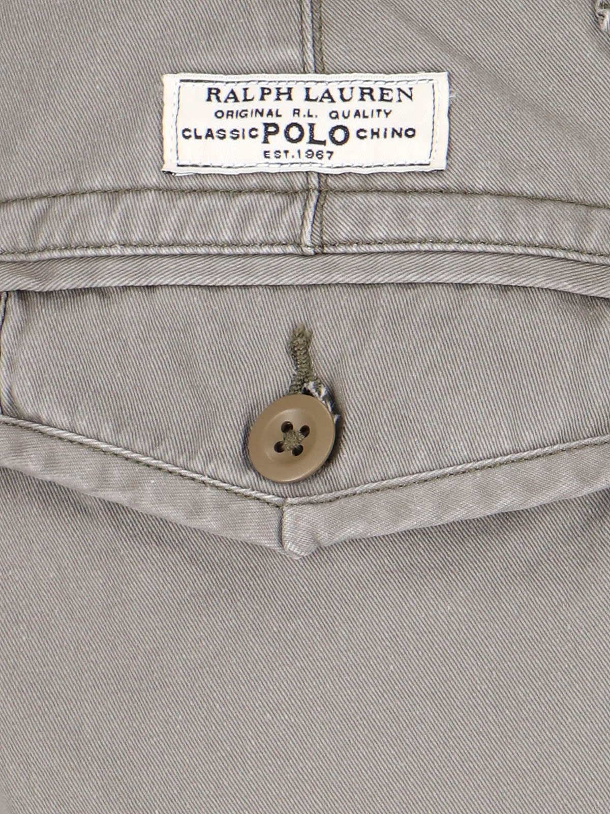Shop Polo Ralph Lauren Cargo Pants In Green