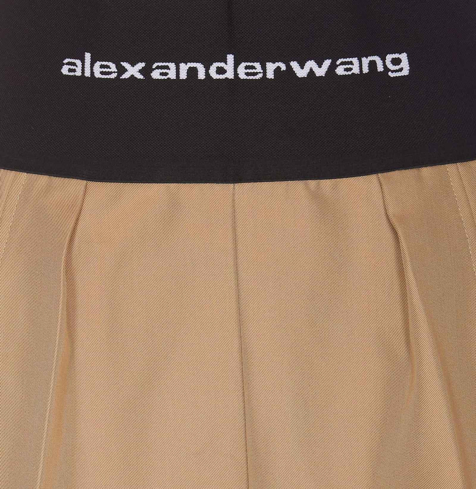 Shop Alexander Wang Safari Shorts In Beige