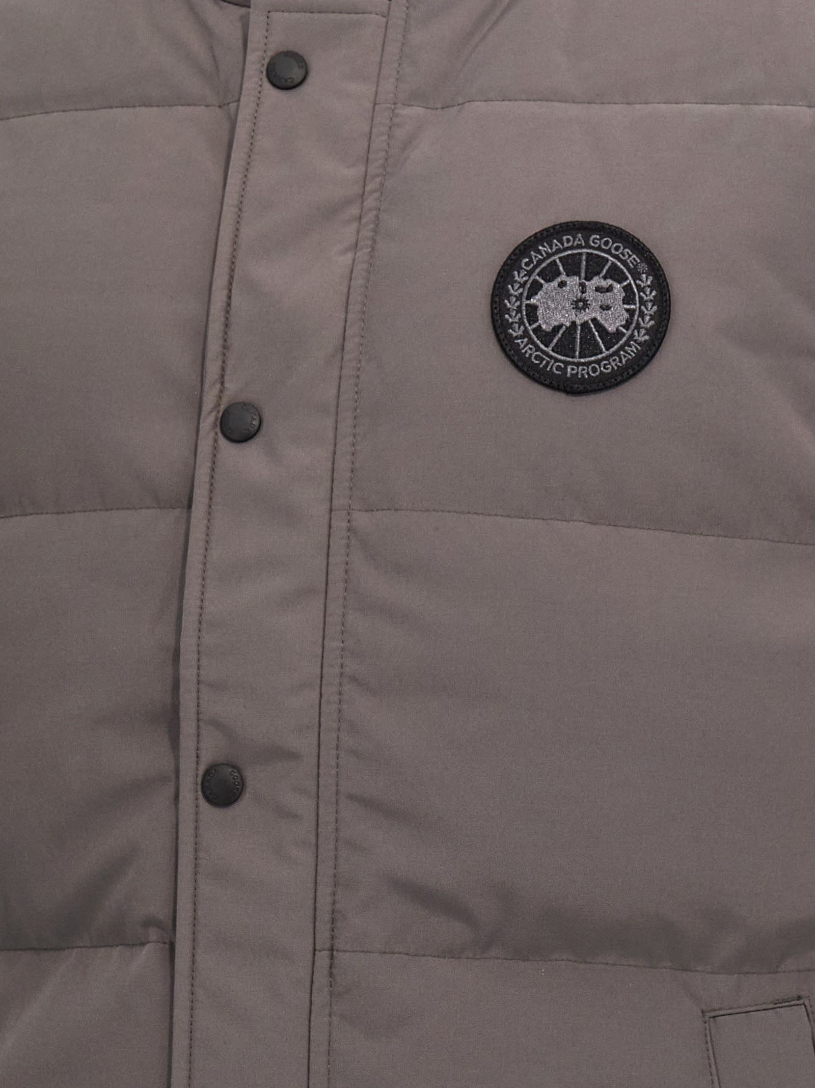 Shop Canada Goose Garson Vest In Gray